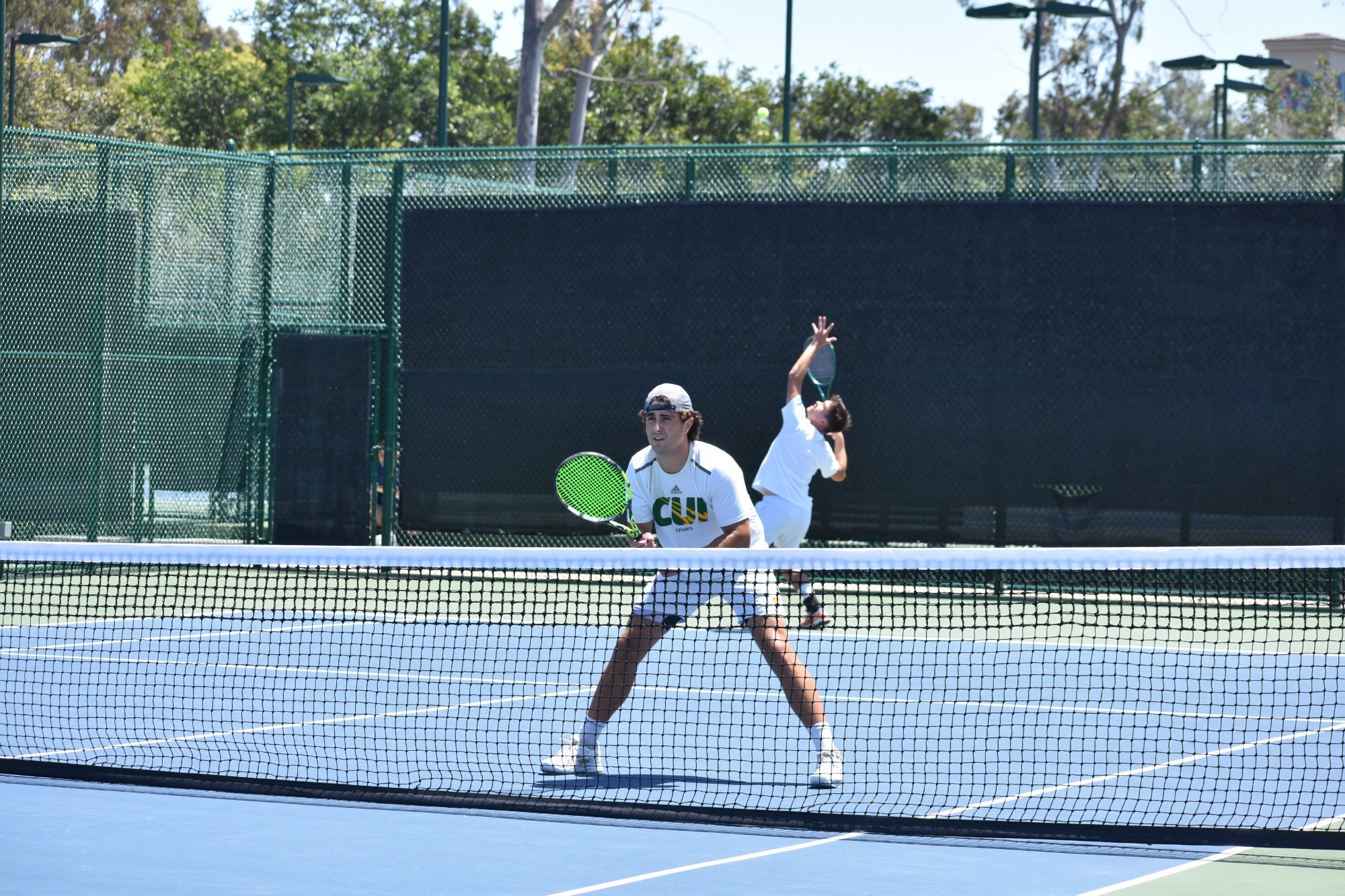 Adam Kartzinel and Spencer Cinco 2025 NCAA DII West Regional vs Point Loma No. 2 doubles