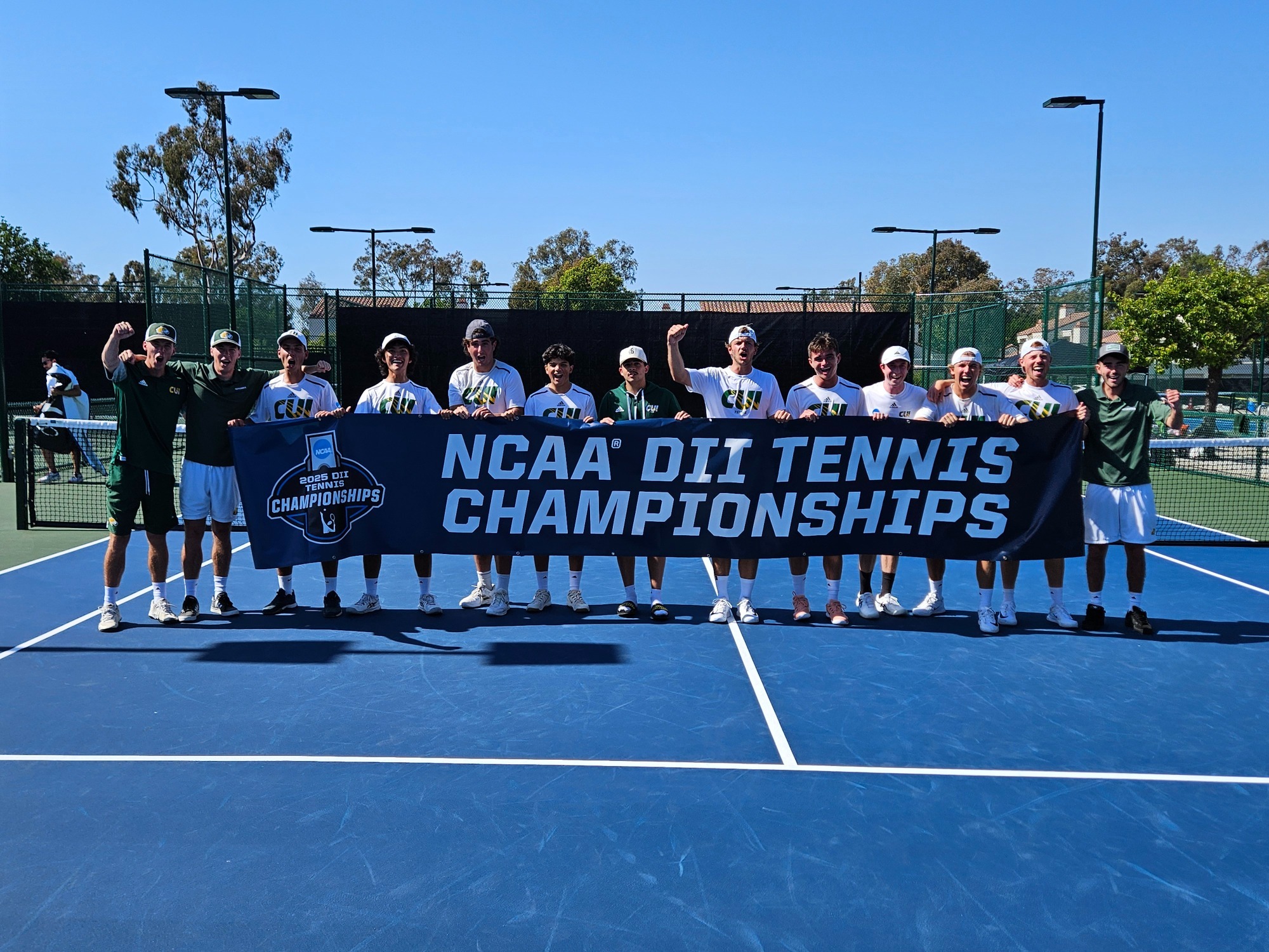 CUI Men's Tennis Clinches NCAA DII National Championship Berth 2025