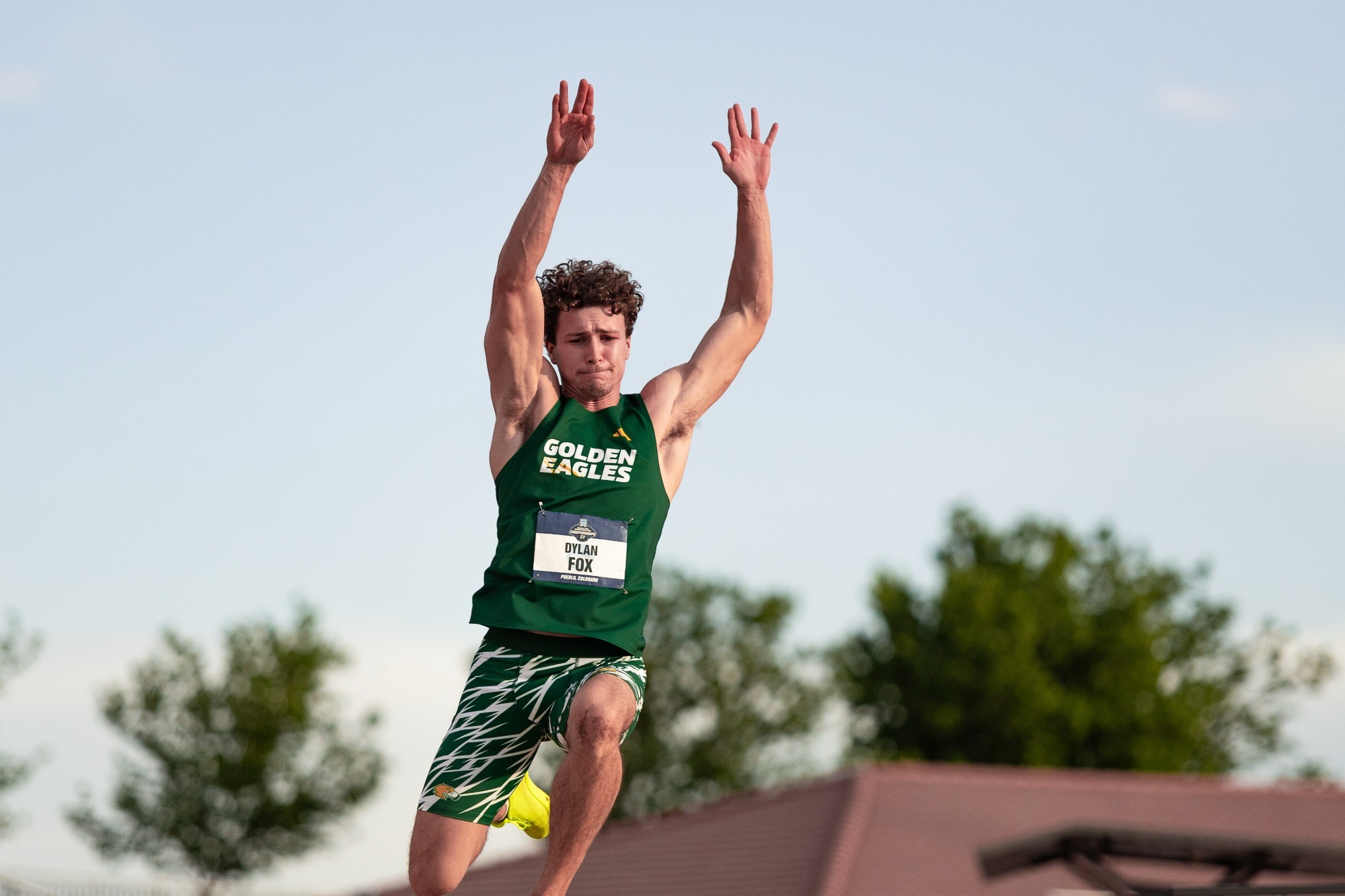 Dylan Fox First Team All-American 2025 Long Jump