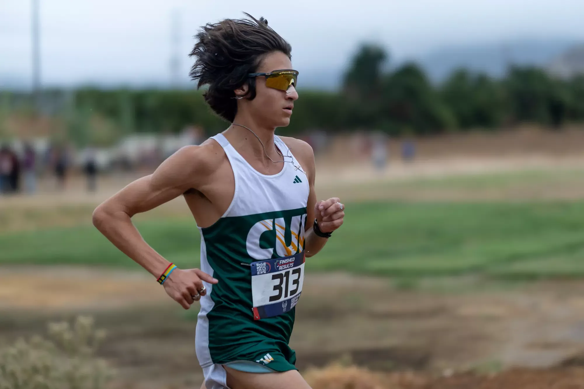 Noah Plaza racing school record in 8k at UCR Invite pic3