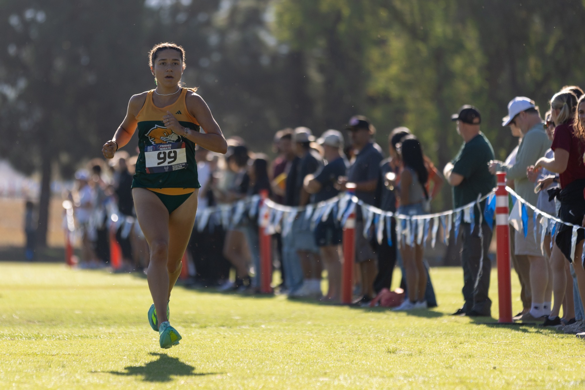 Ania Kapustka pulling away for third place Coyote Challenge 2025