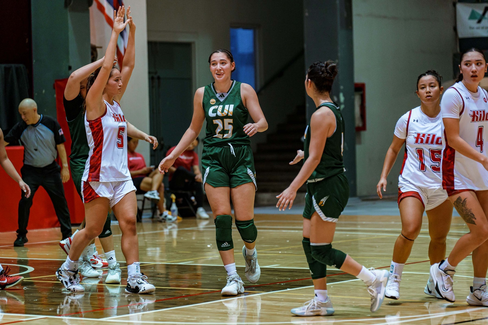 Genesis Hopkins smiling during Hawaii road trip