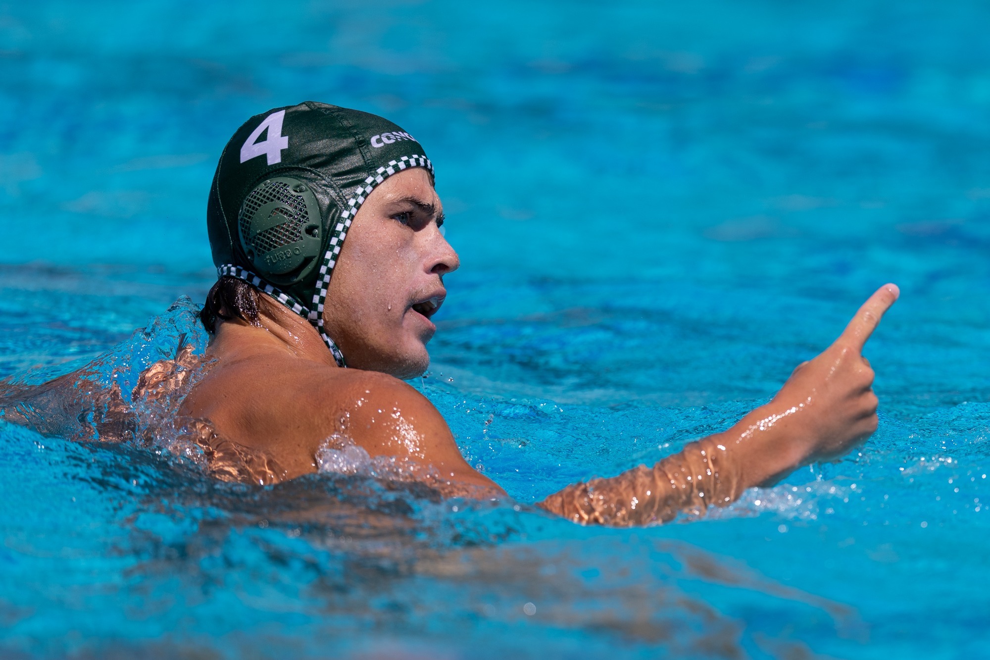 Wes Brazda pumped after a CUI goal in 2026 game