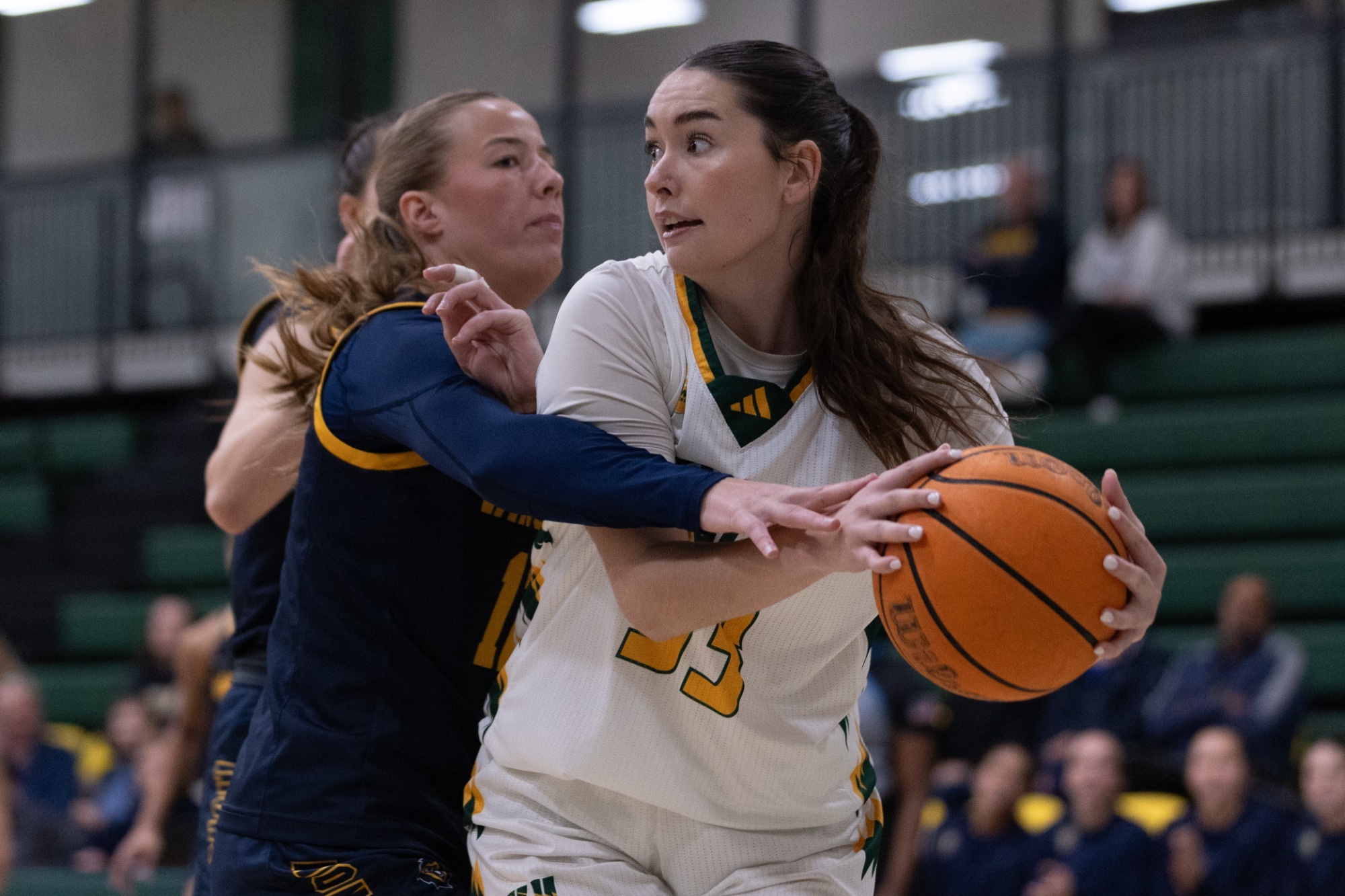 Camryn Kiernan looking for someone to get open