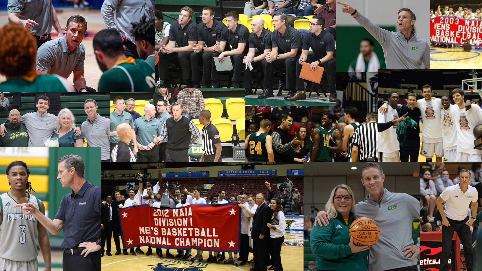 Ken Ammann 25 years as head basketball coach at Concordia University Irvine 