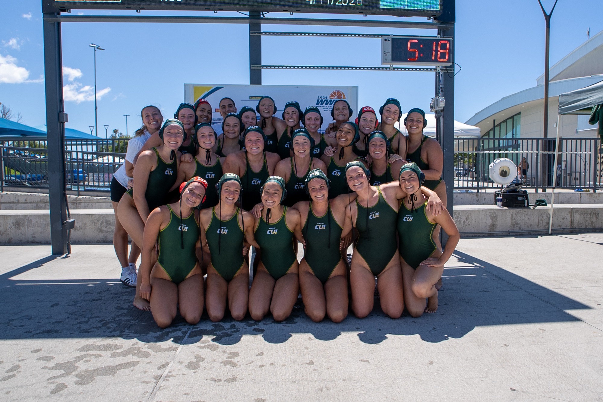 2026 CUI Women's Water Polo Team Pic