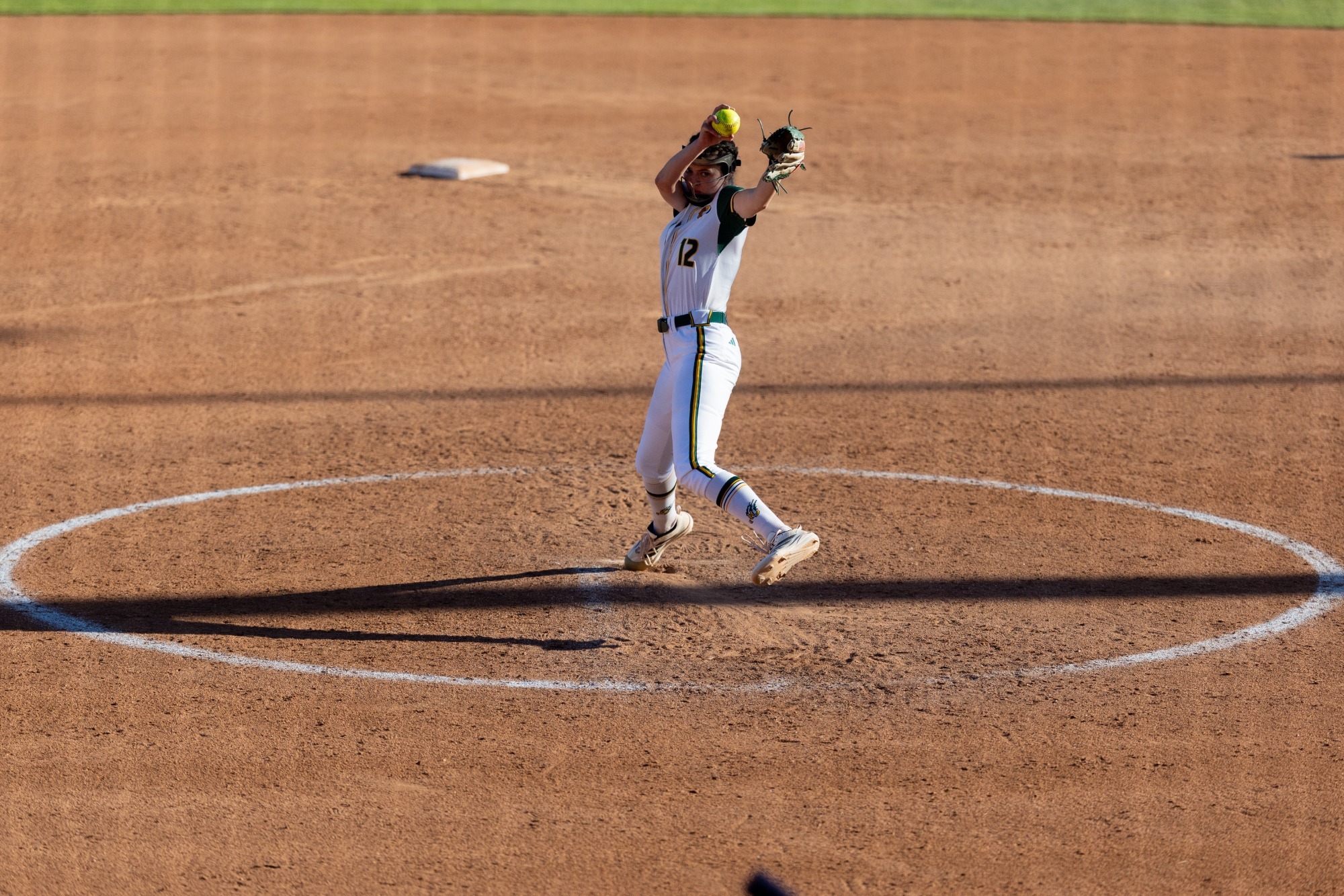 Kacie Gossett Pitching to Biola