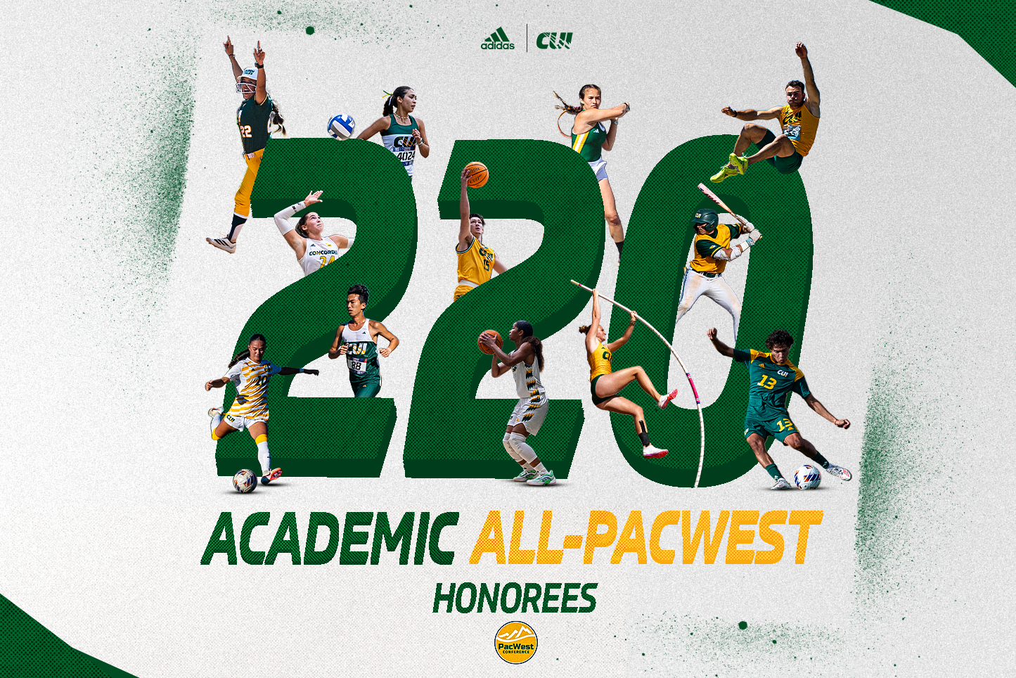 220 Academic All-PacWest graphic for 2025-26