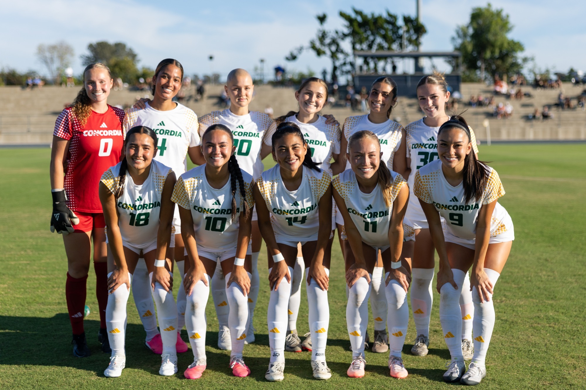 Starting XI in preseason 2026 game