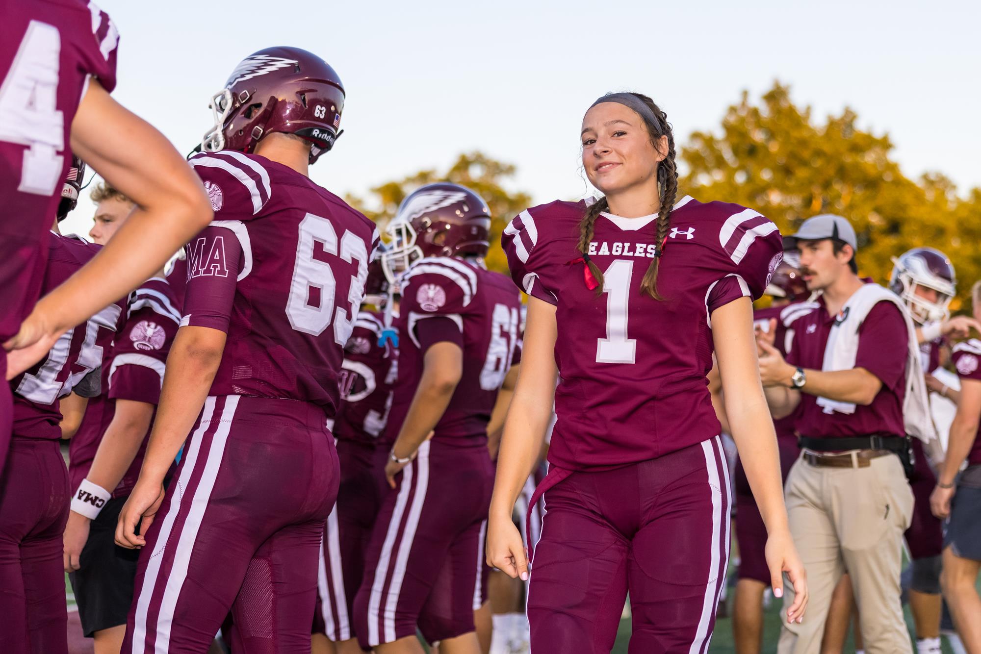 Kate Barry 2021 football