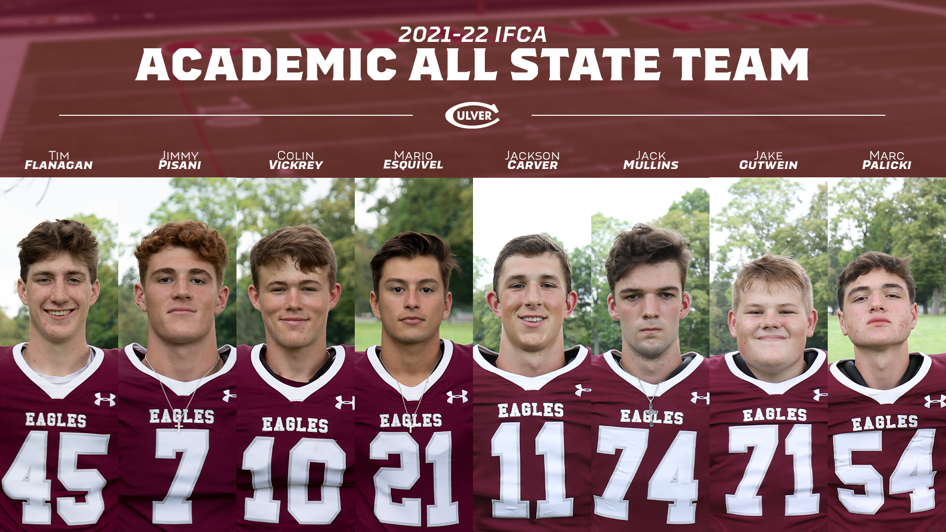 2021-22 IFCA Academic All State Team