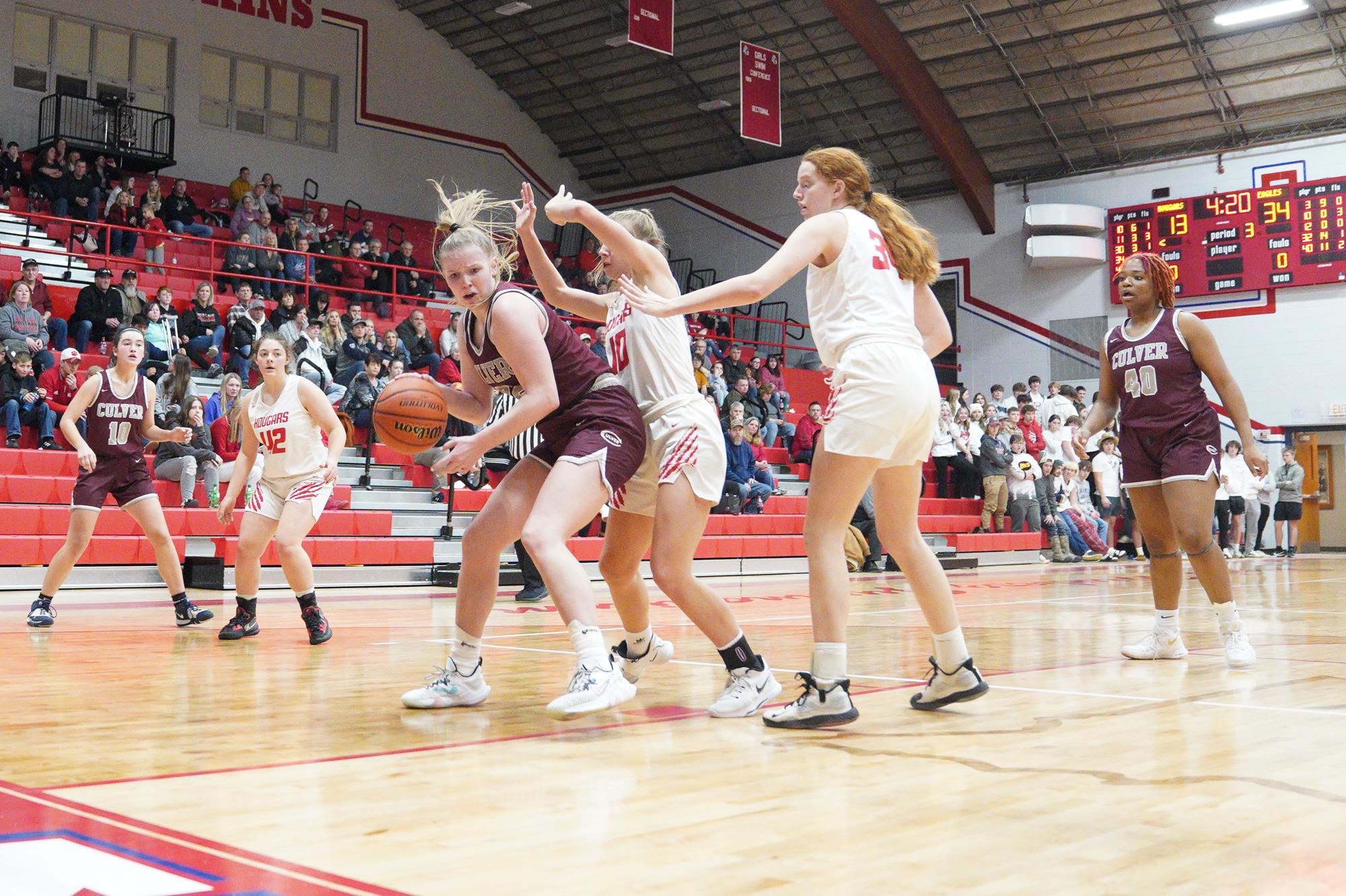 Taylor Bowen CGA Basketball 2021-22 sectional championship