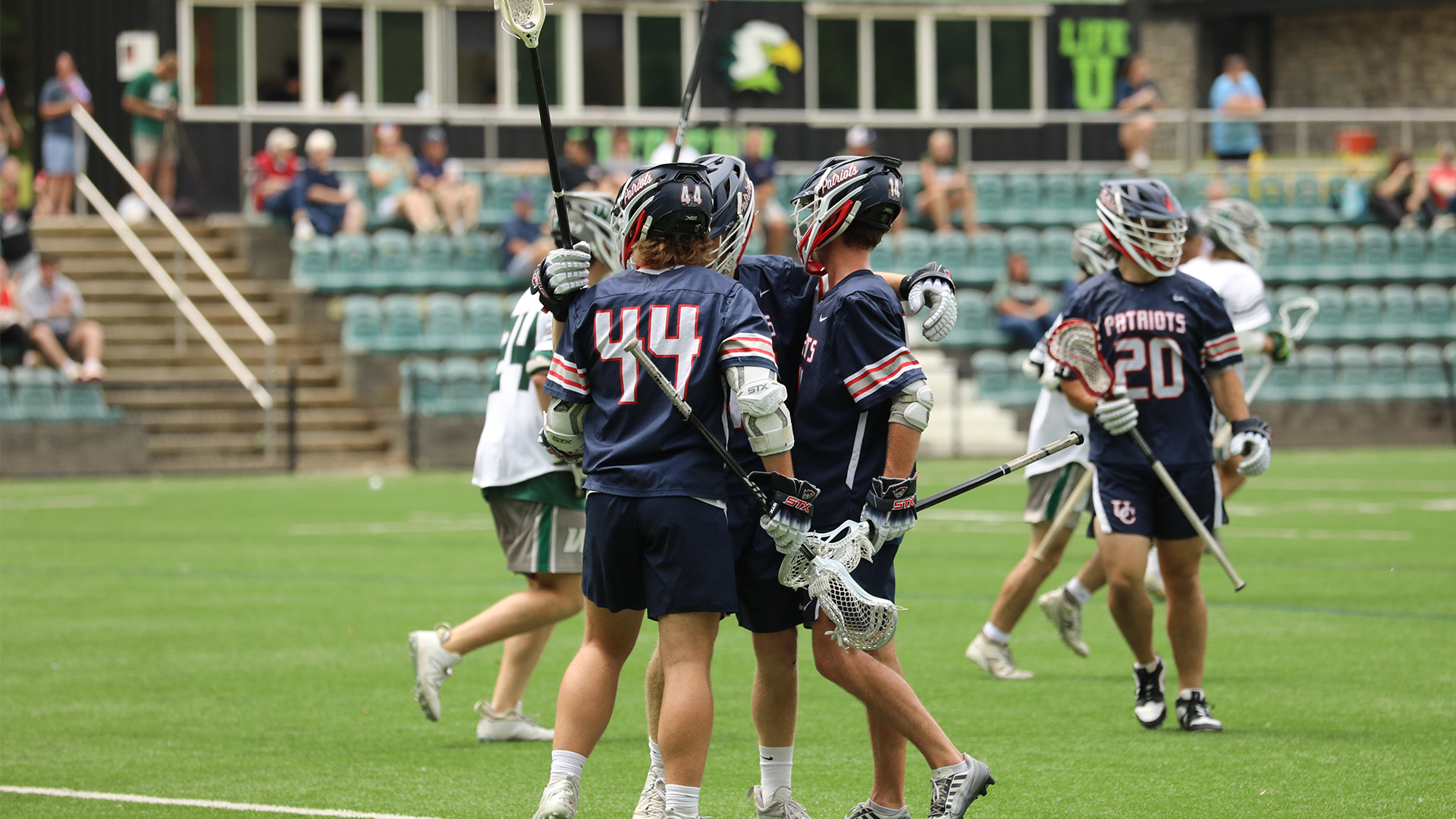 MLAX Goal Celebration