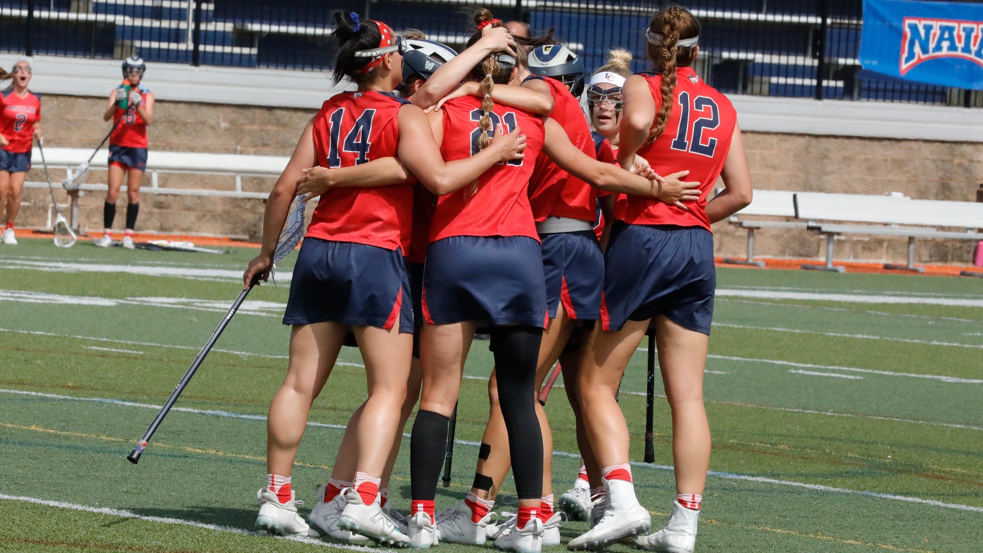 Patriots WLAX Goal Celebration