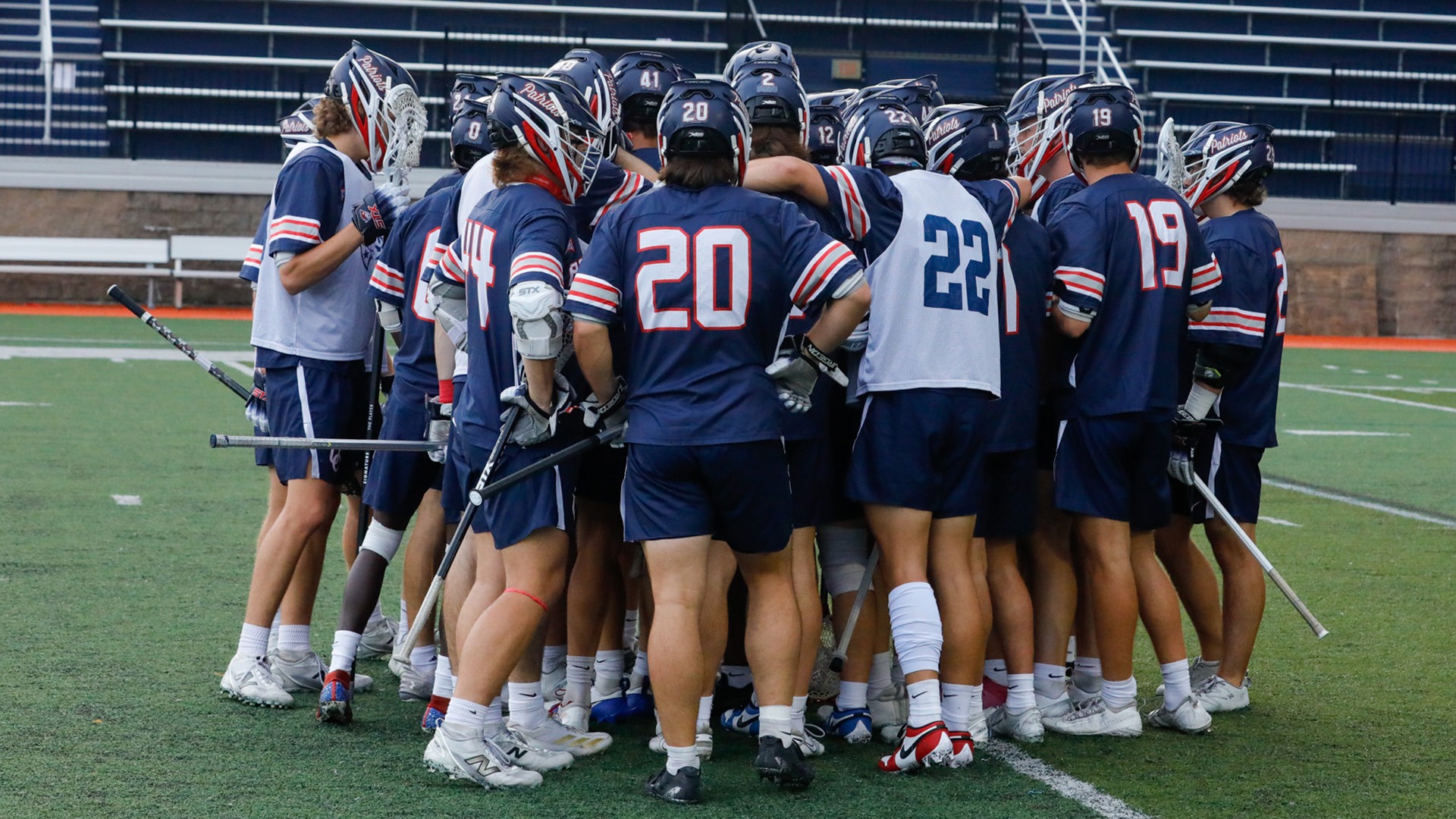 MLAX Team Huddle