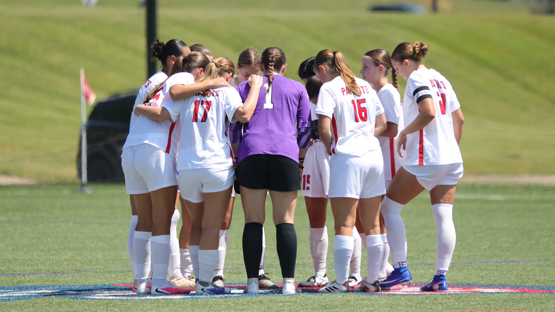 Team huddle