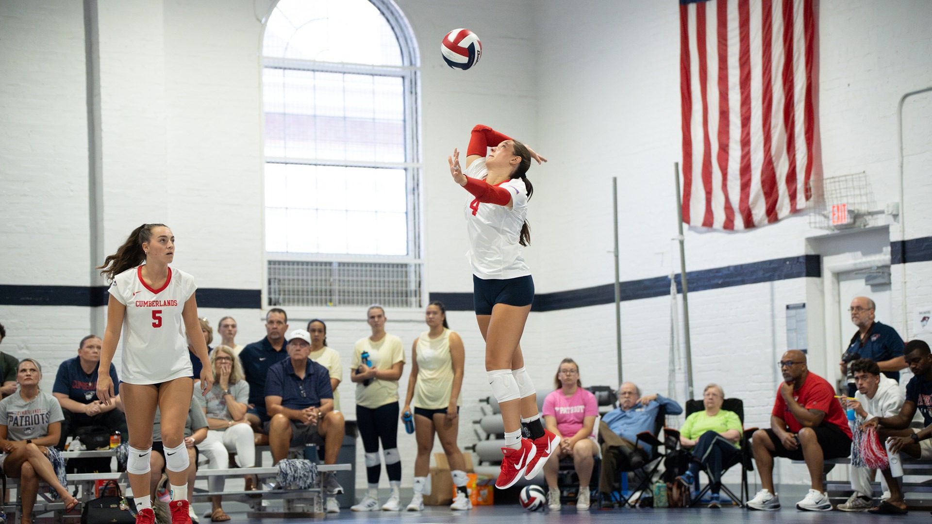 Kendall Yarber serving