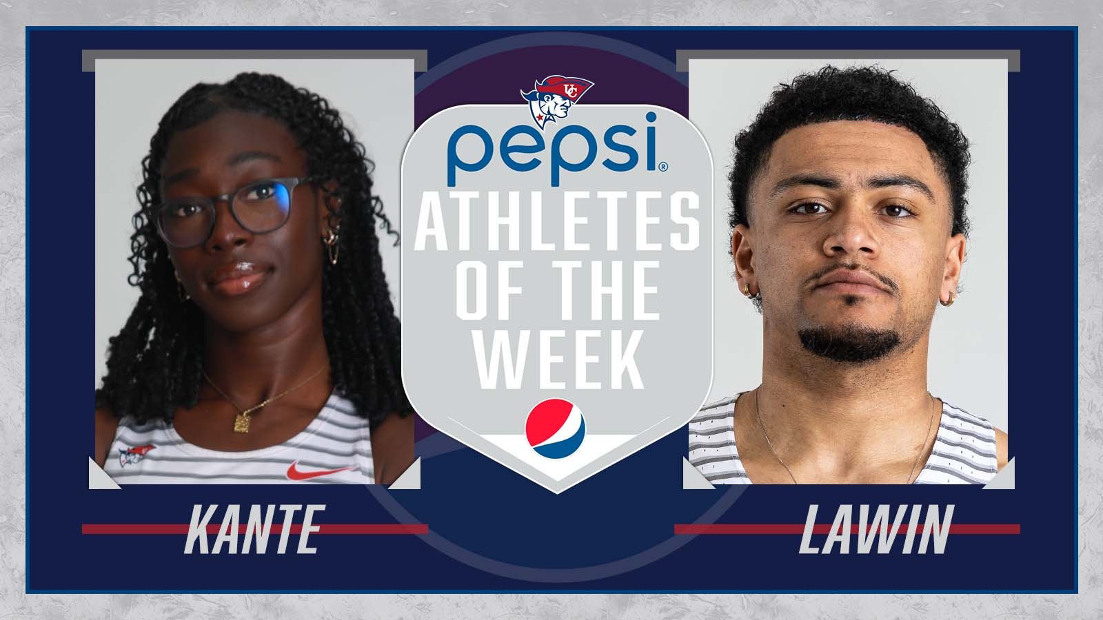 Abia Kante - Mark Lawin  named Pepsi Athletes of the Week