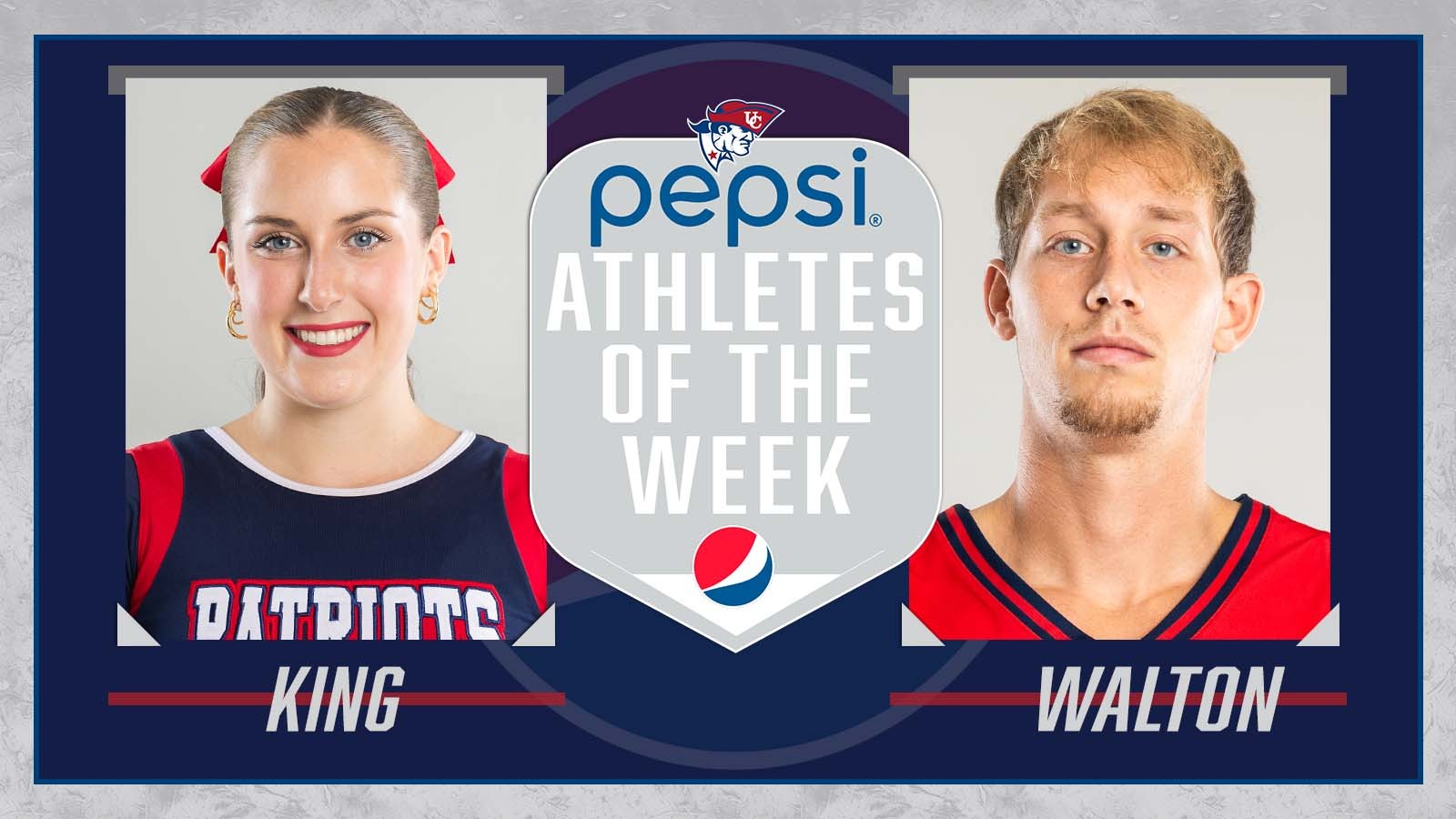King - Walton Pepsi Athletes of the Week