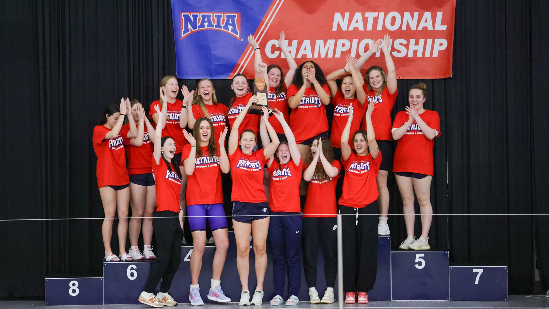 wswim 3rd place finish