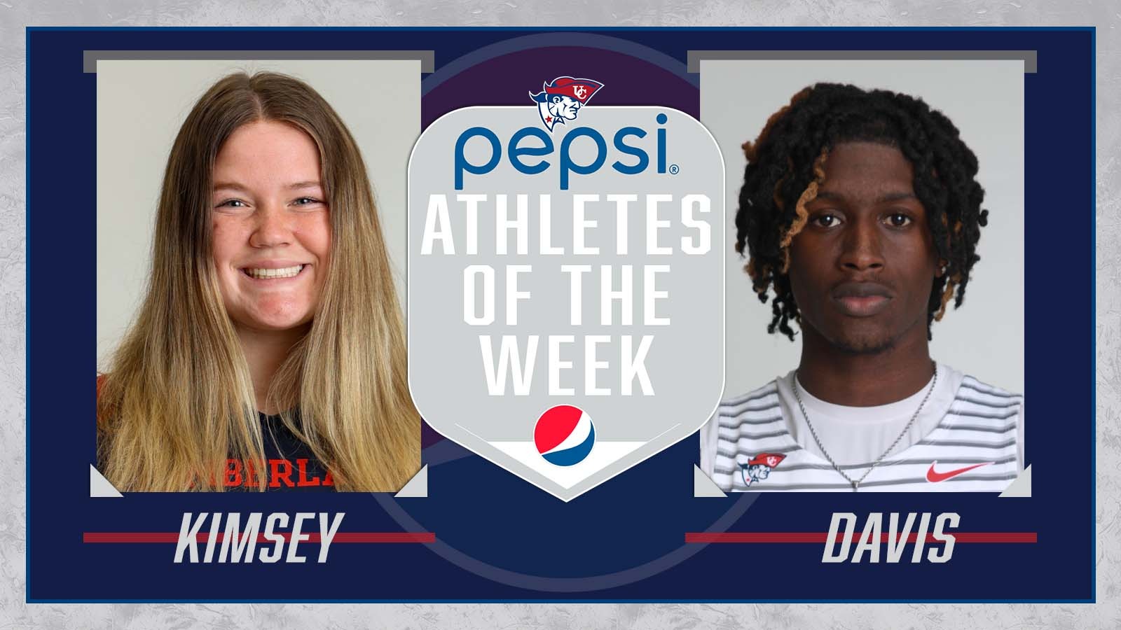 Kimsey- Davis Named Pepsi Athletes of the Week