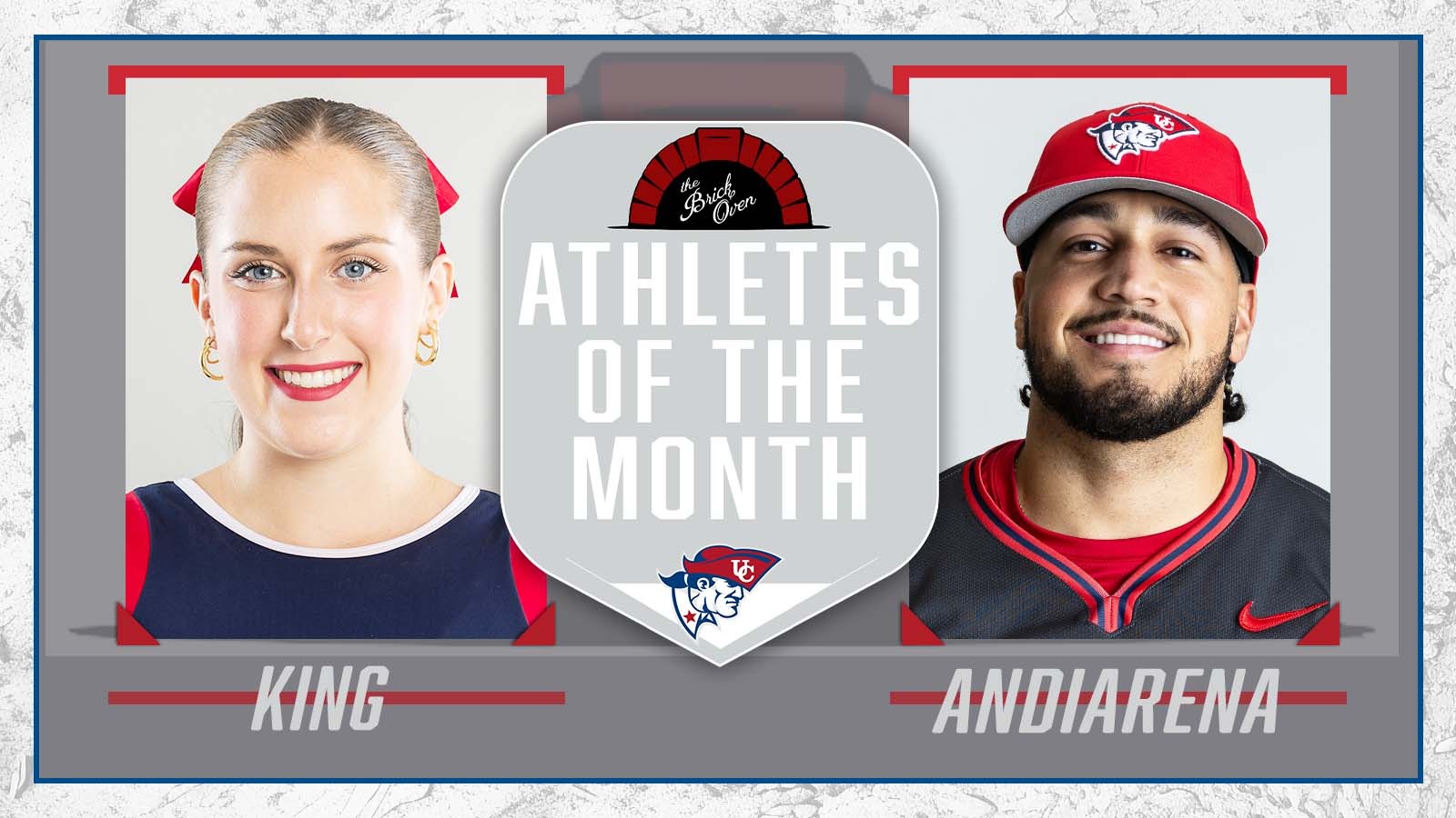 King-Andiarena Named Brick Oven March Athletes of the Month