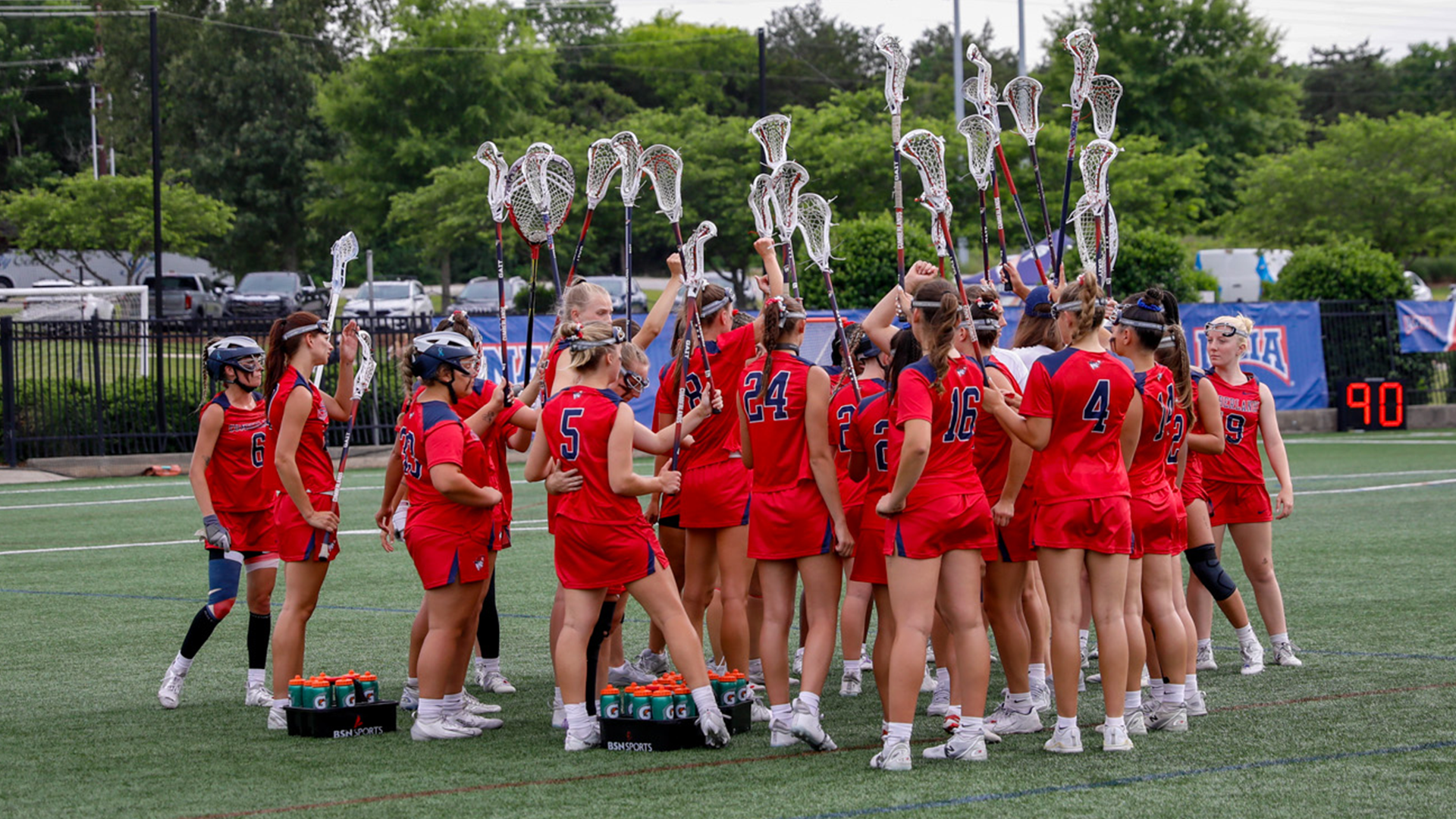 WLAX Team Huddle