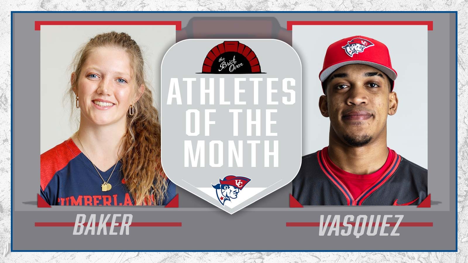 April Brick Oven Players of the Month - Ashlee Baker & Pedro Vasquez