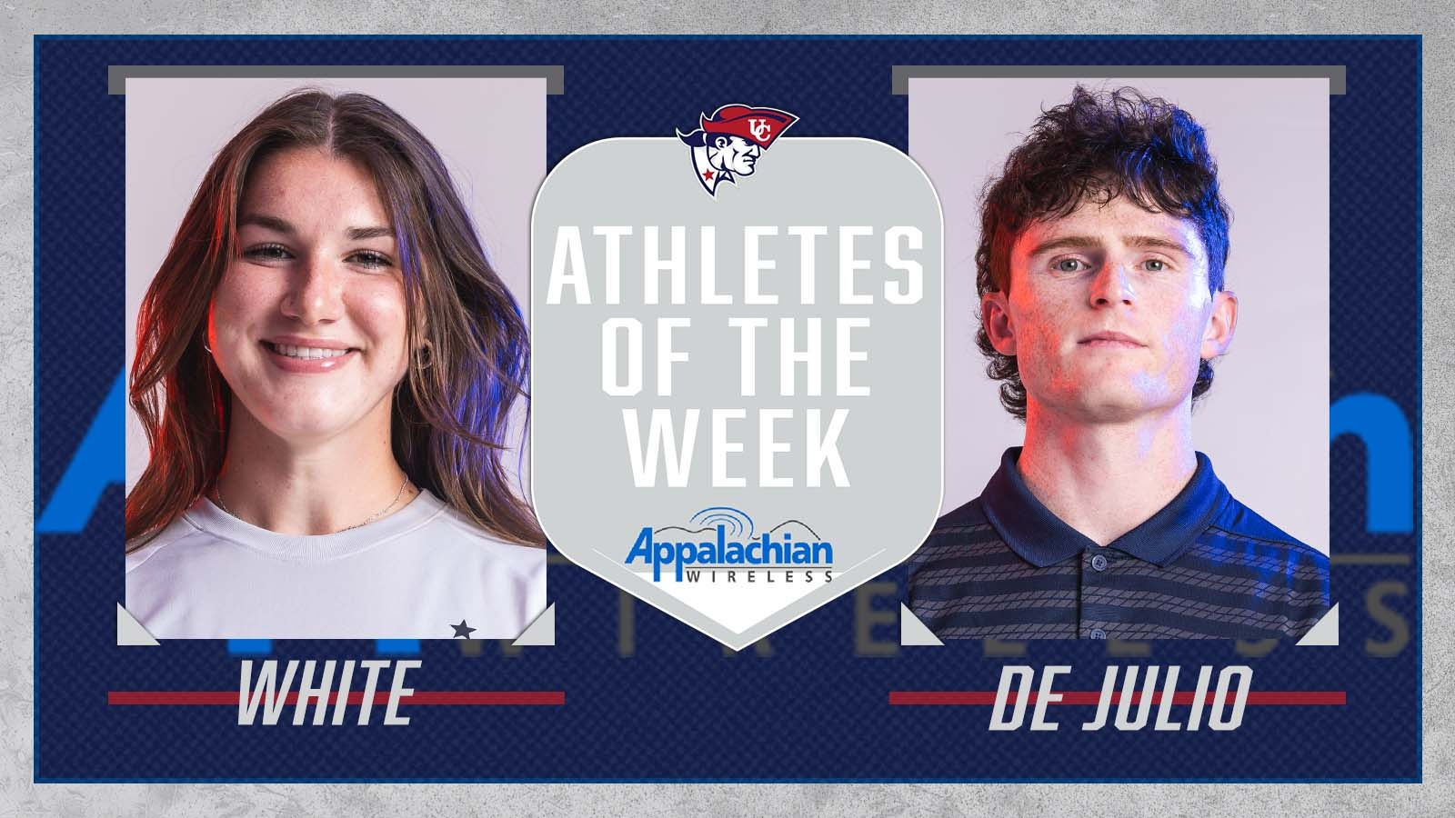 White and De Julio named Appalachian Wireless Athletes of the Week