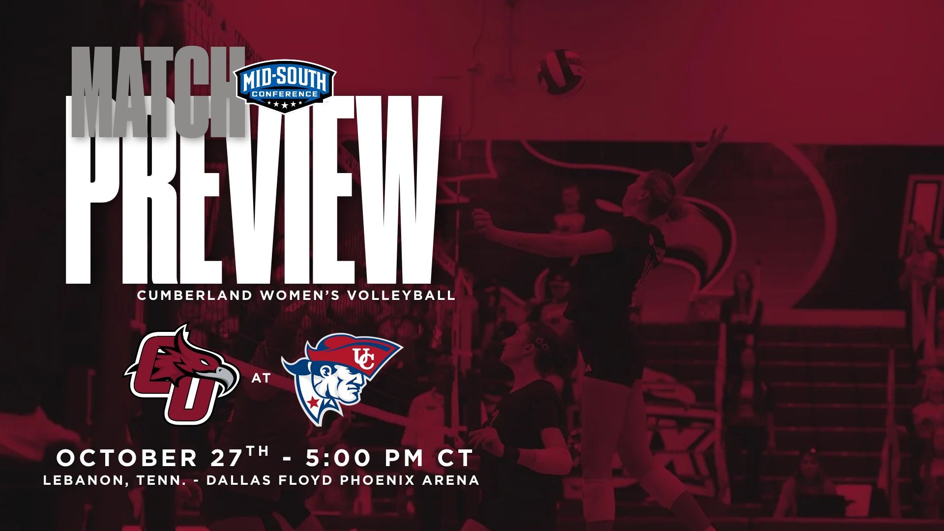WVB Preview vs Cumberlands