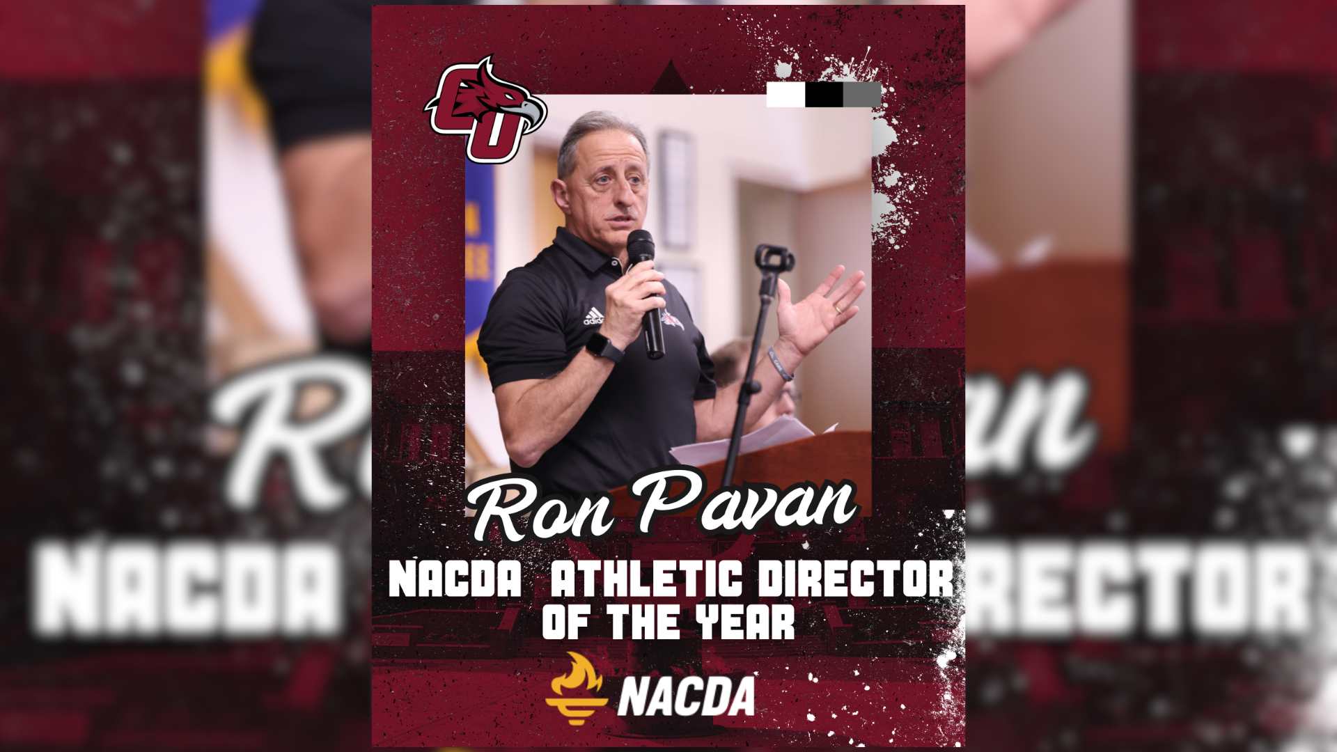 Ron Pavan NACDA AD of the Year
