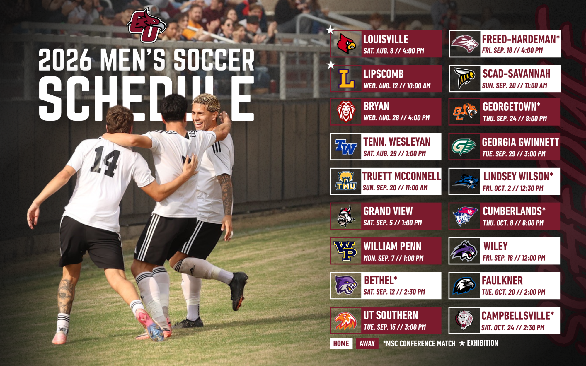 Msoc Schedule