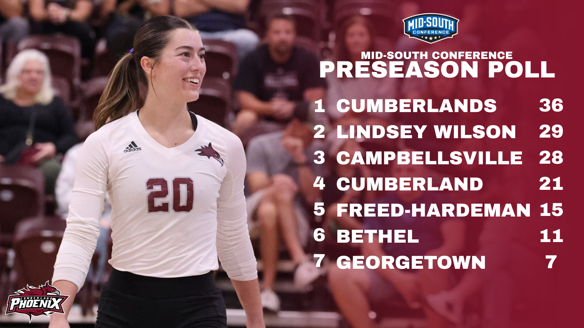 MSC WVB Preseason Poll