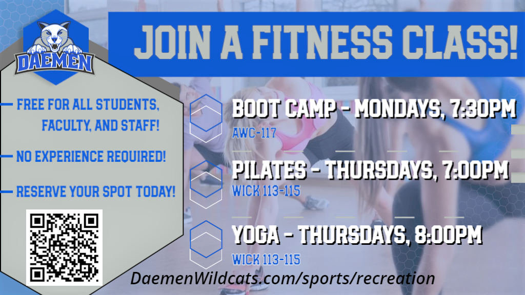 Join Daemen Fitness Classes Daemen University Athletics
