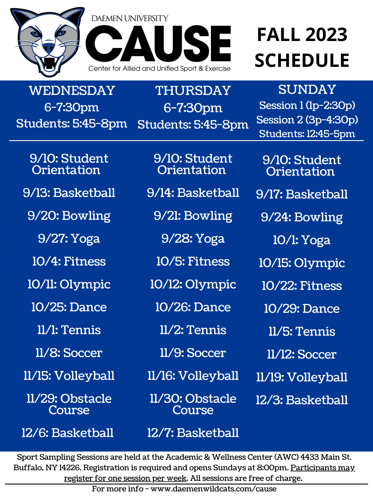 Cwu Fall 2023 Schedule - 0gy1oy6