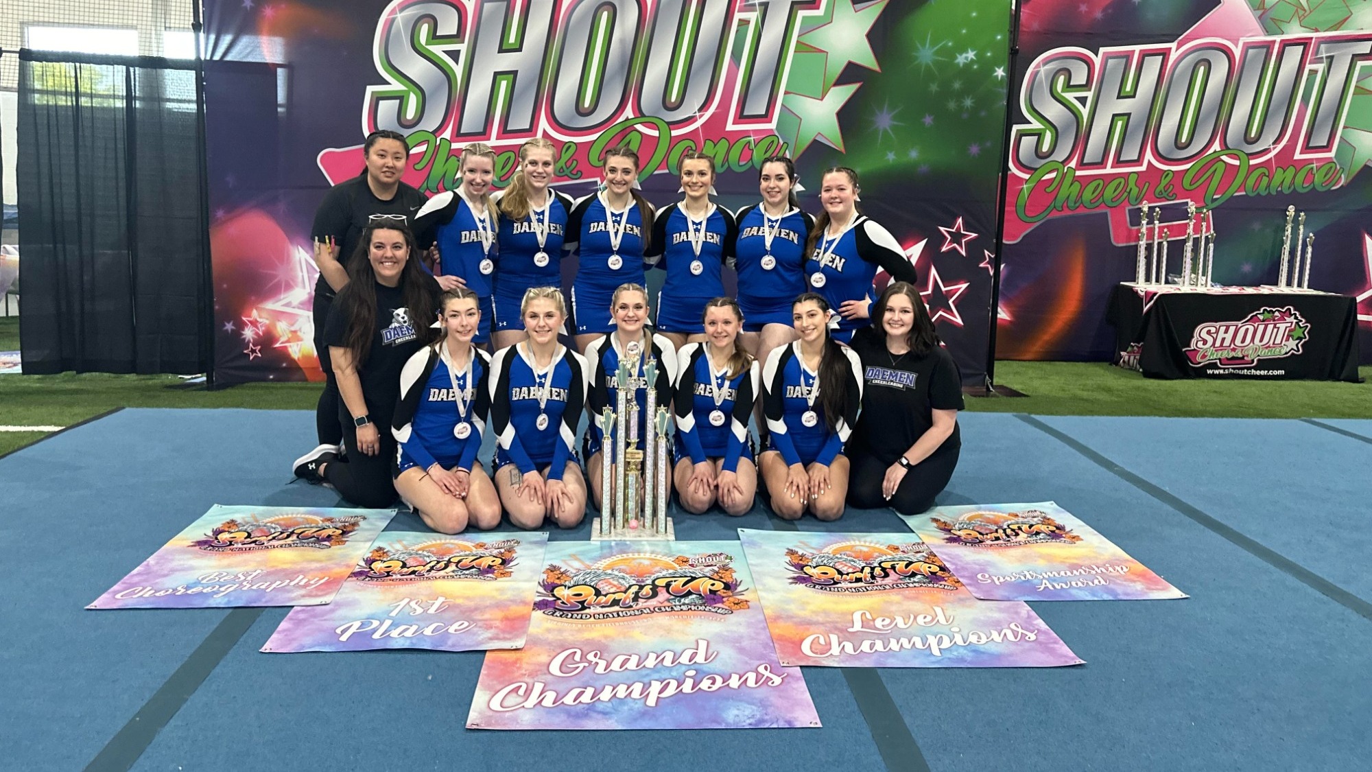 Cheer at Surfs Up National Championship