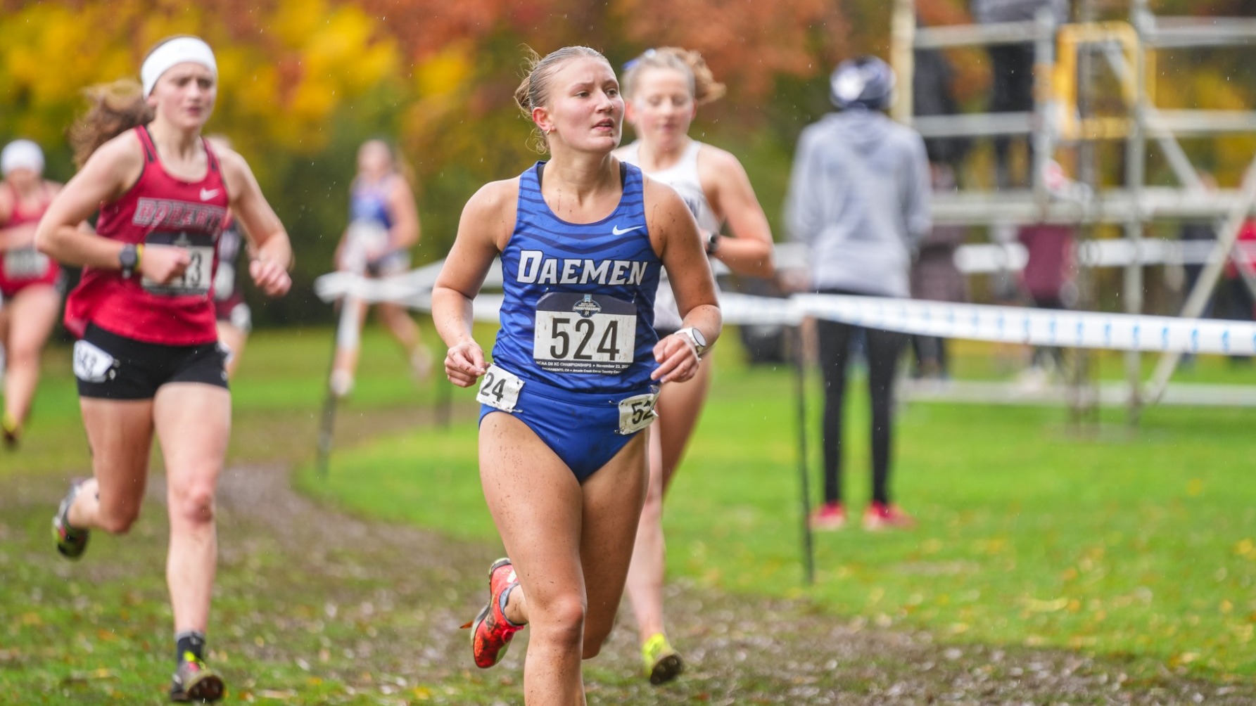 Lia Brasacchio runs in the 2024 NCAA Division II Cross Country National Championships
