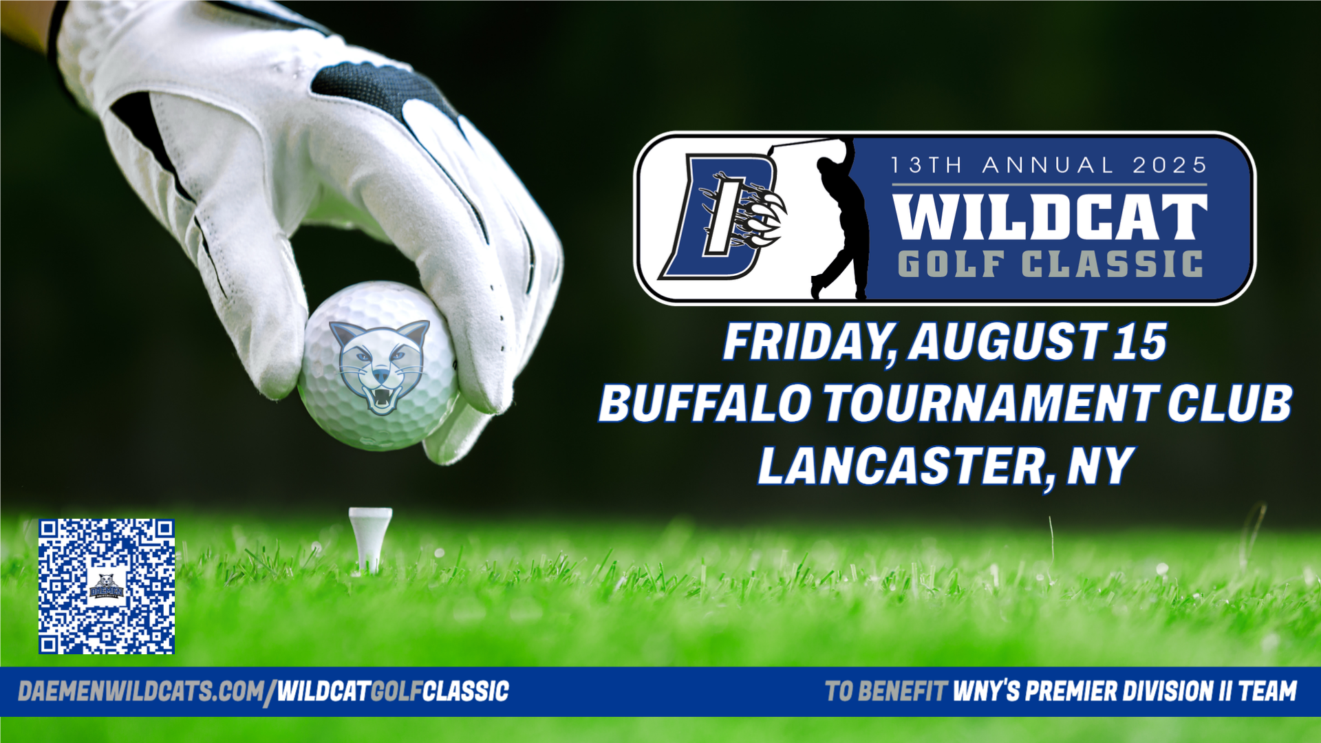 13th Annual Wildcat Golf Classic Web banner image