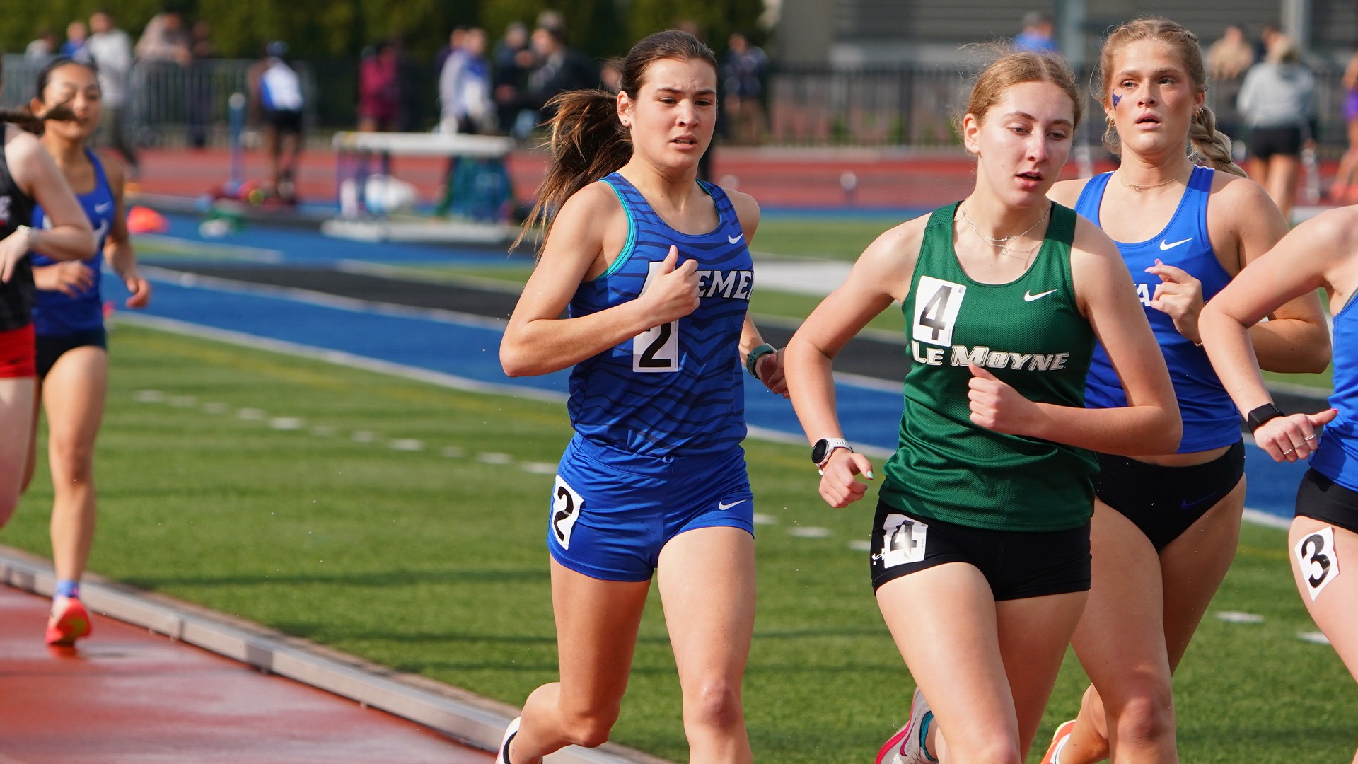 Patsy Obenholzer runs at UB