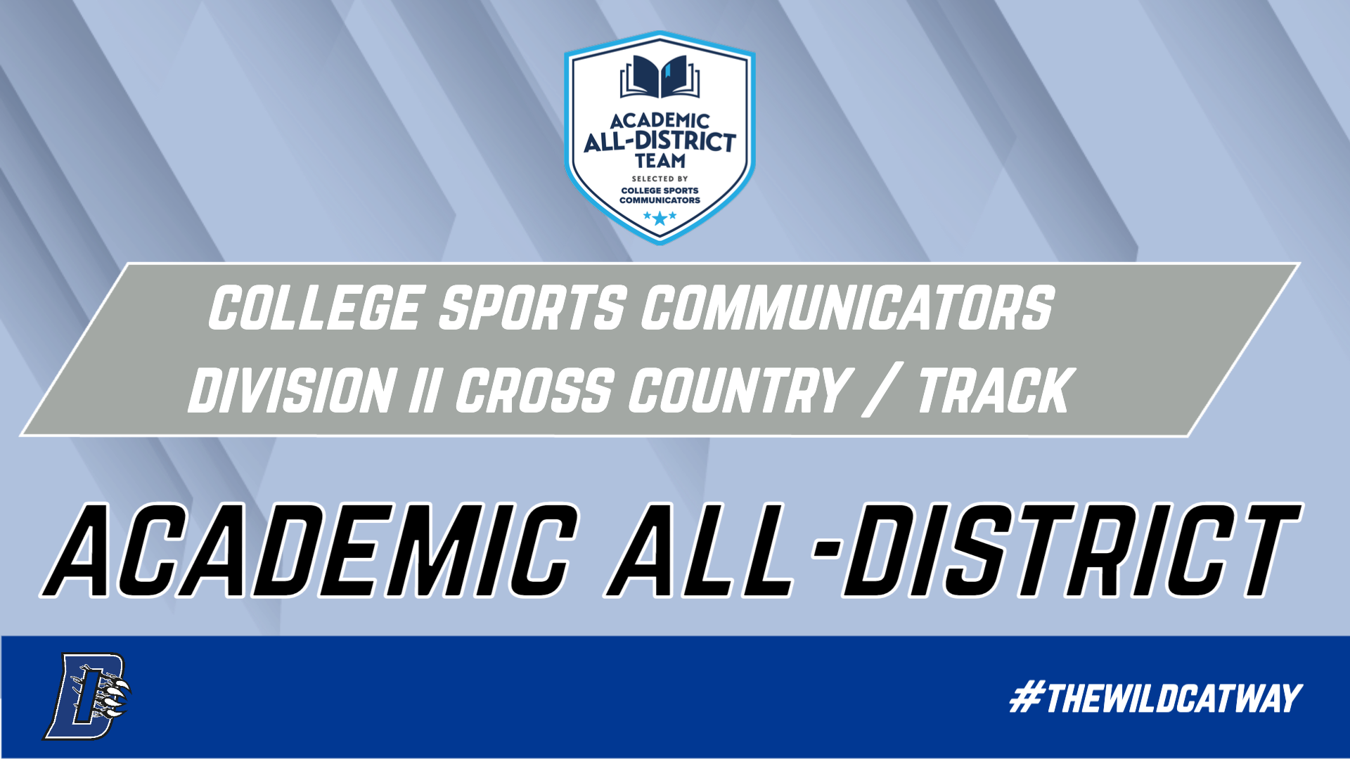 Cross country/track academic all-district