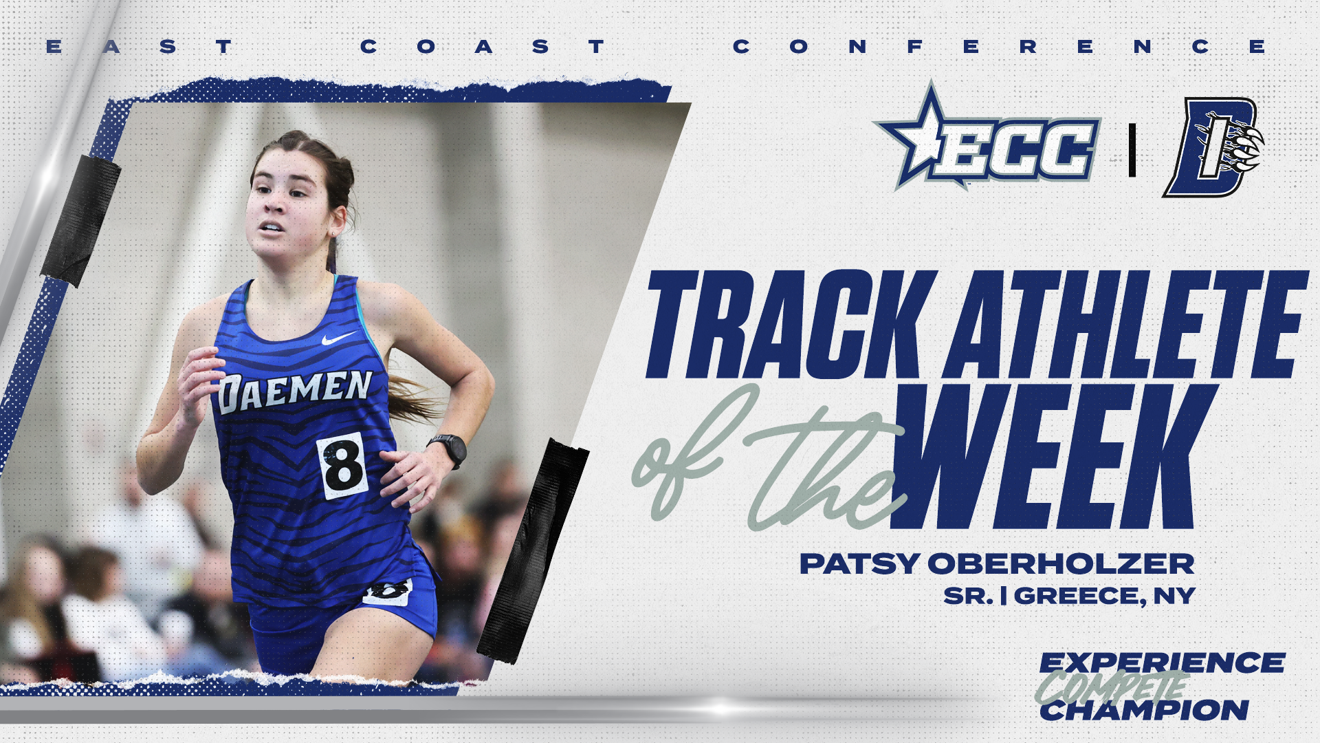 Patsy Oberholzer Track Athlete of the Week Jan 27 2026