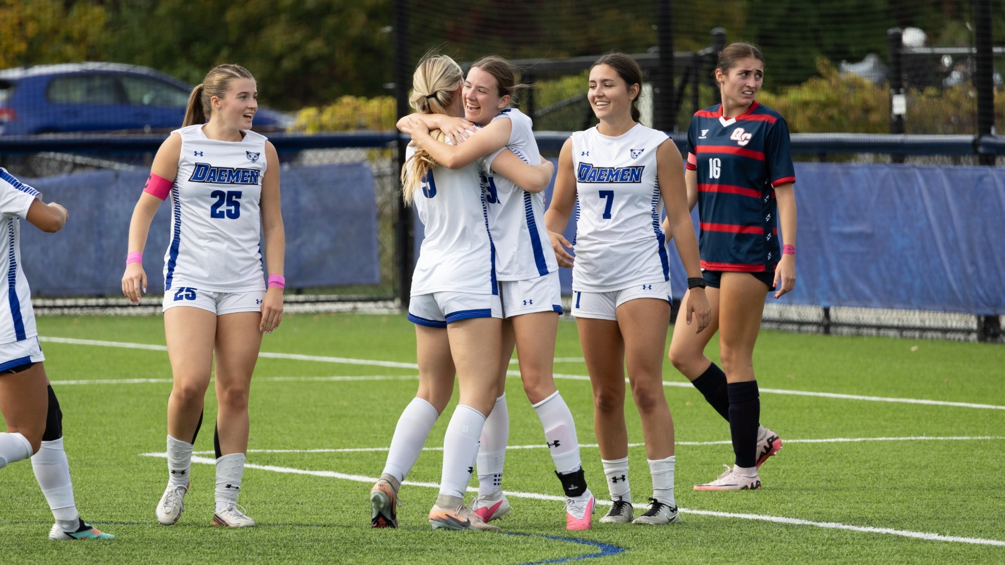 WSOC goal celebration