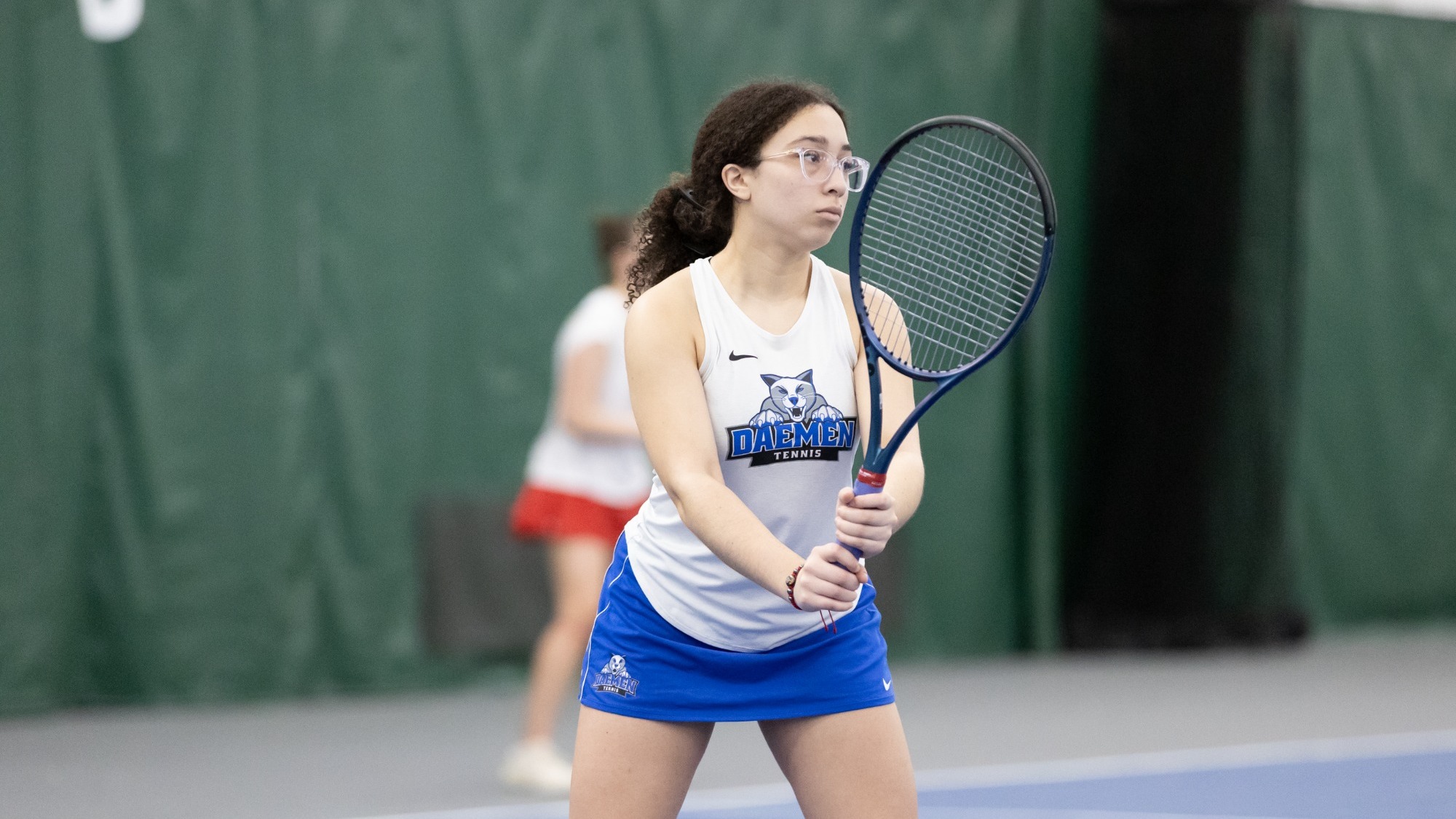 Ashely Bonilla prepares to hit