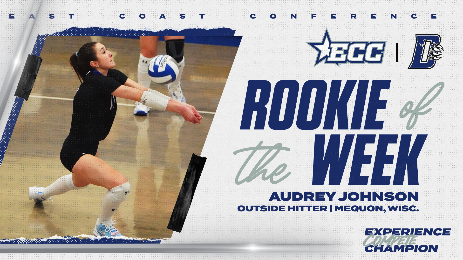 Audrey Johnson ECC Rookie of the Week