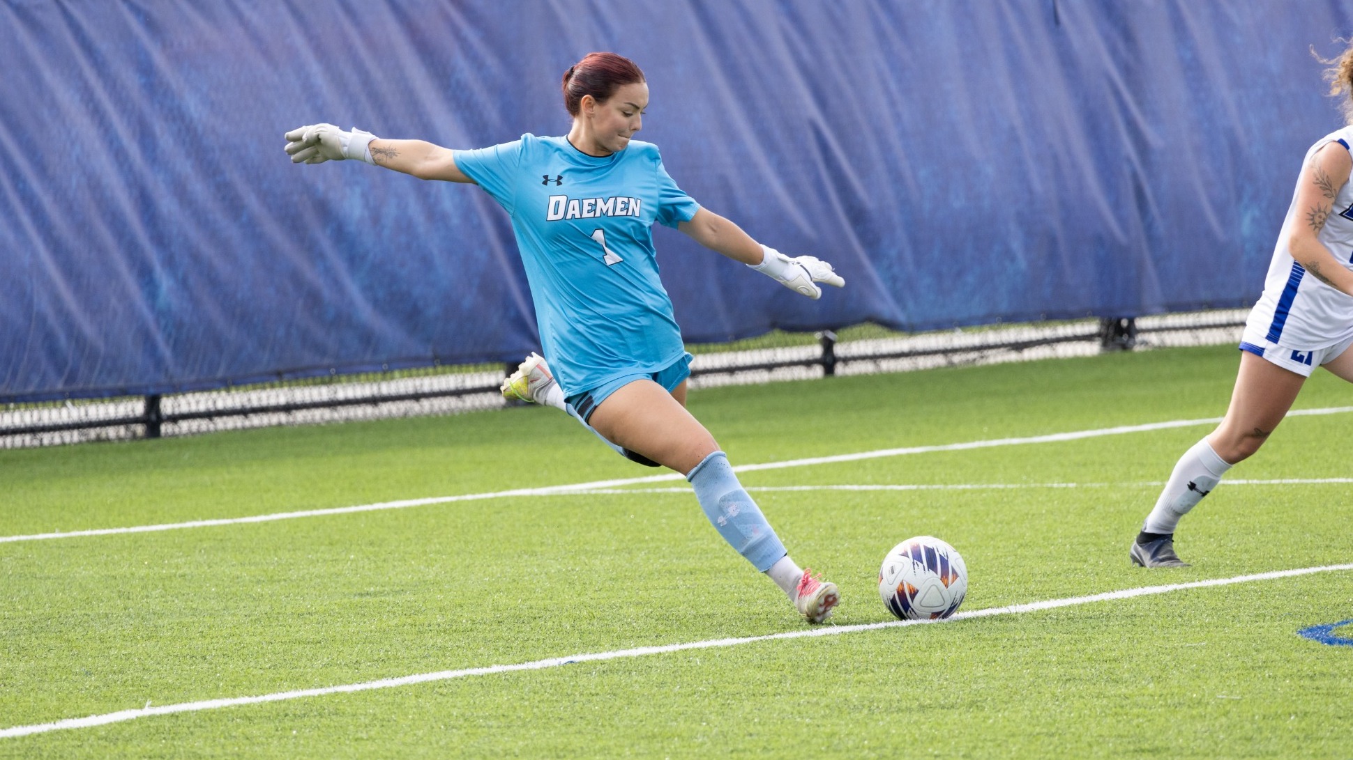 Rylee Kumer kicks 