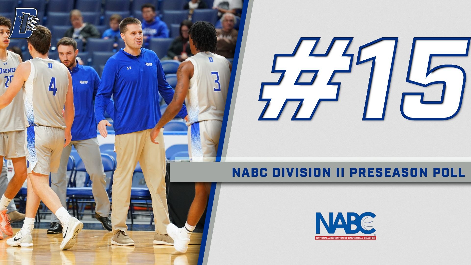 MBB ranked #15 in preseason poll