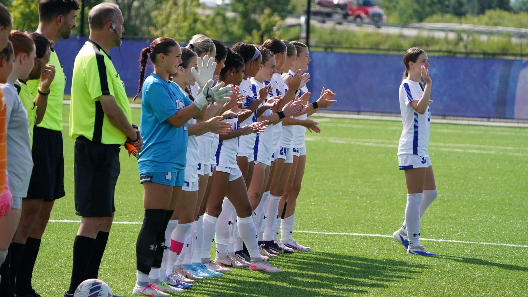 WSOC starting lineup