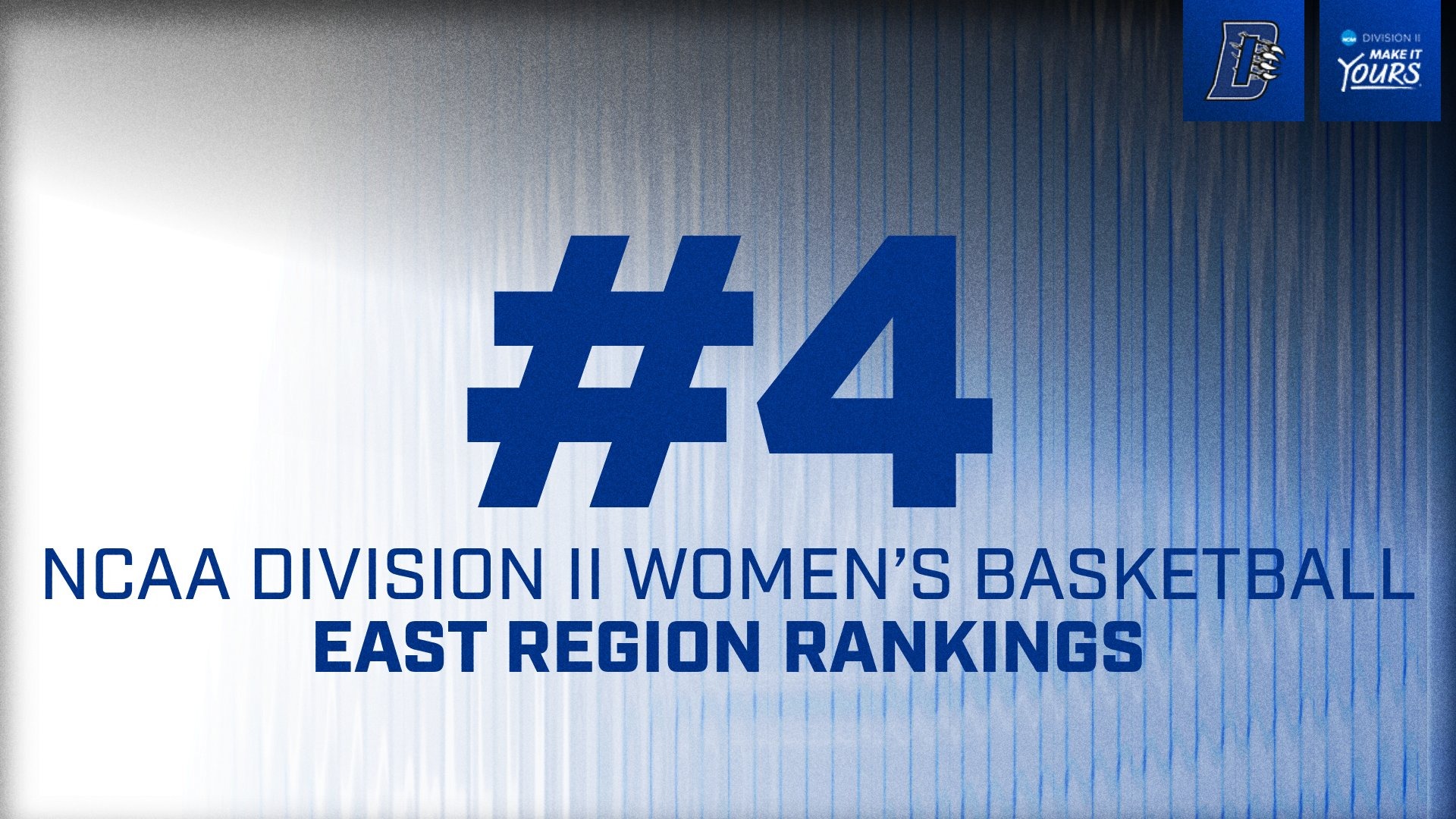 Daemen #4 NCAA East Region WBB rankings for Feb 25 2026