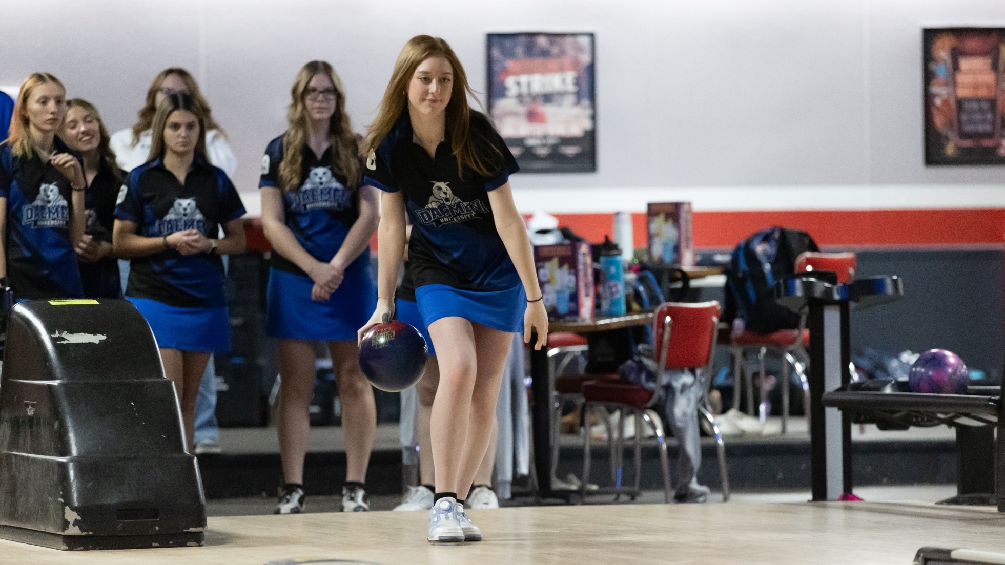 Mackenzie Hutchins bowls
