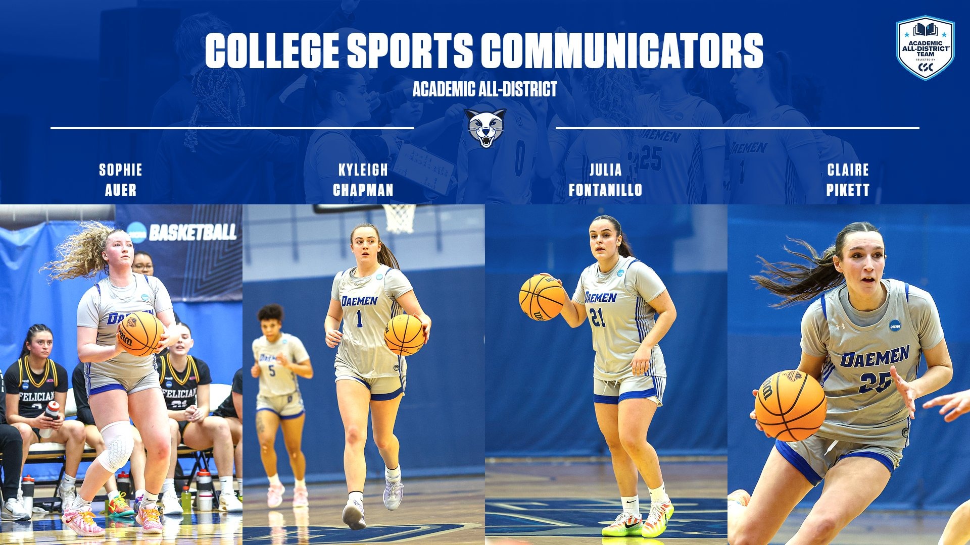 WBB CSC Academic All District 2026